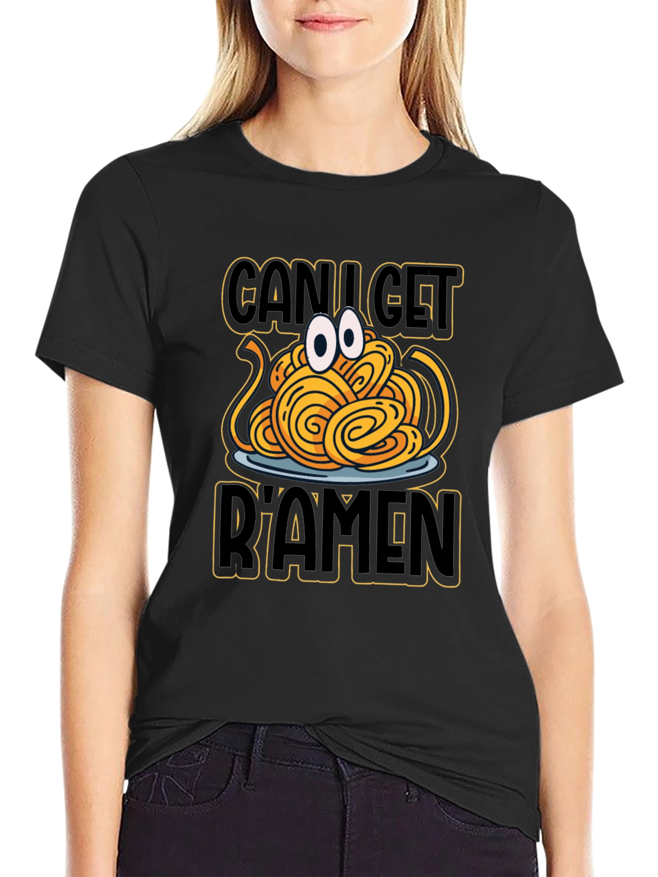 Can I Get Ramen Funny T-Shirt