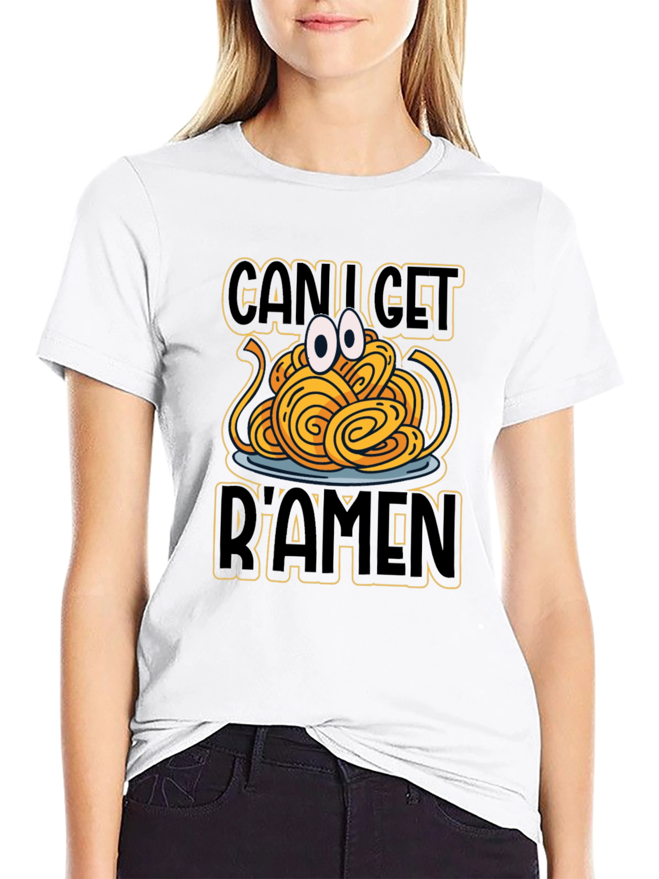Can I Get Ramen Funny T-Shirt