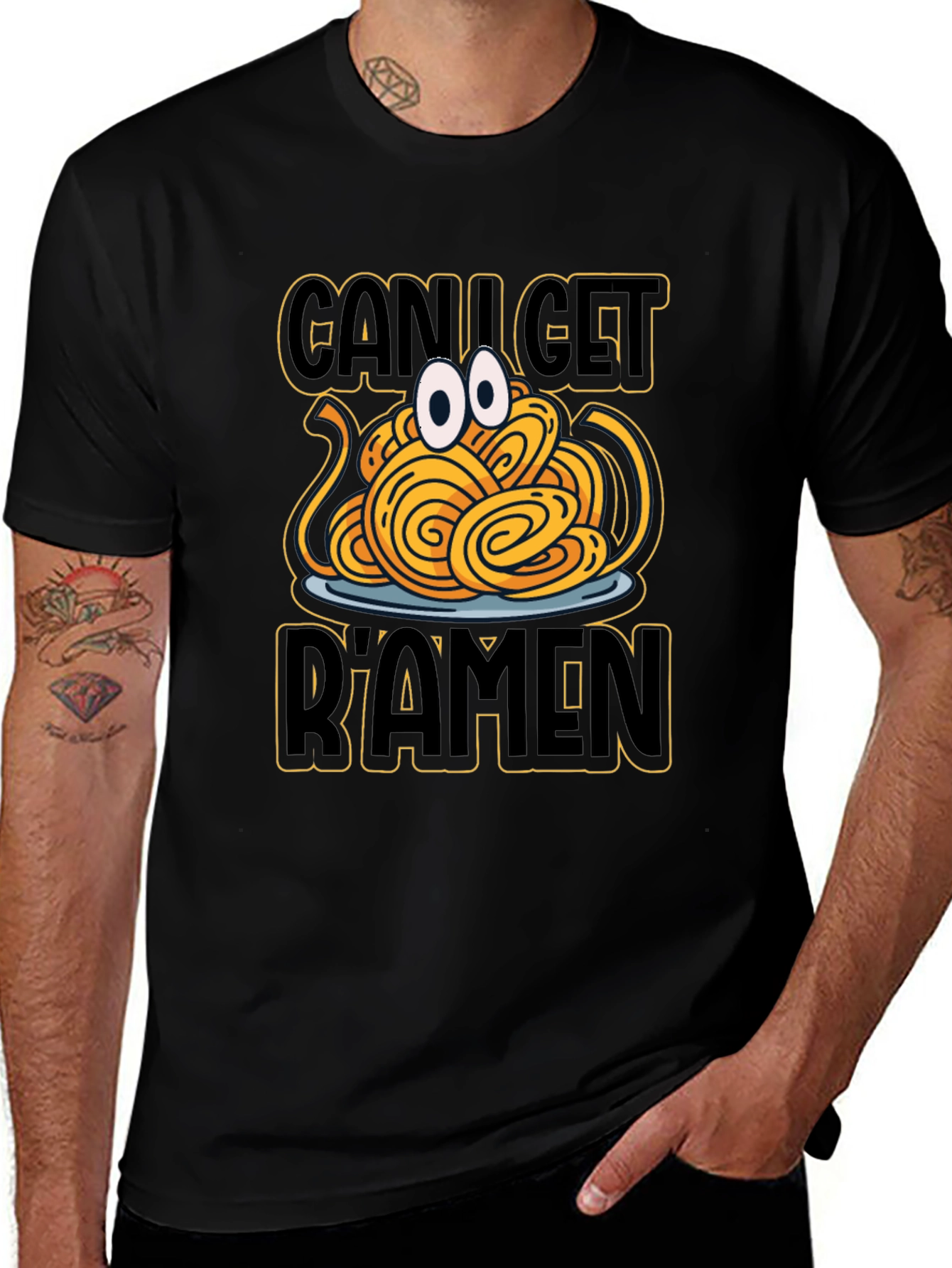 Can I Get Ramen Funny T-Shirt