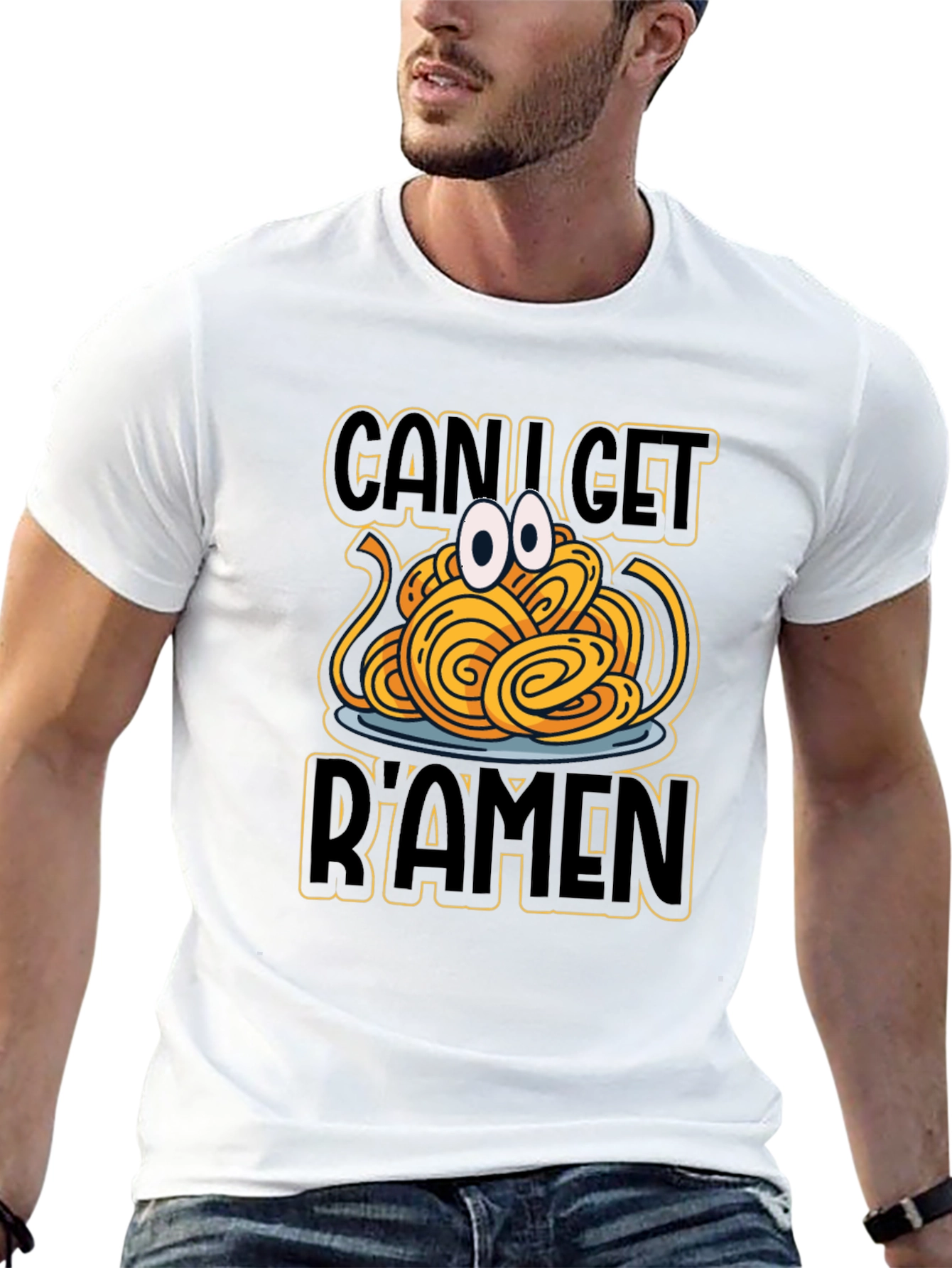 Can I Get Ramen Funny T-Shirt