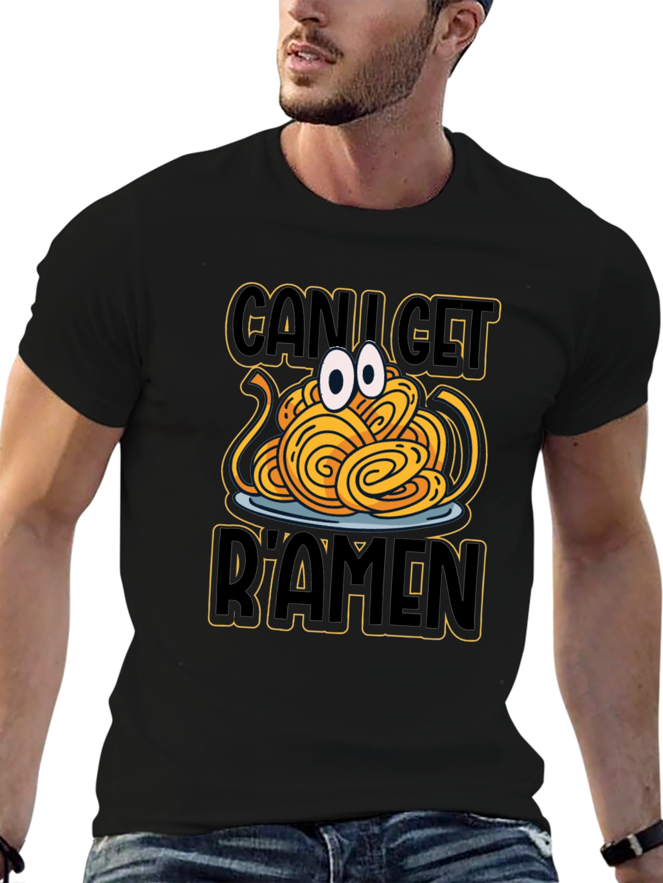 Can I Get Ramen Funny T-Shirt