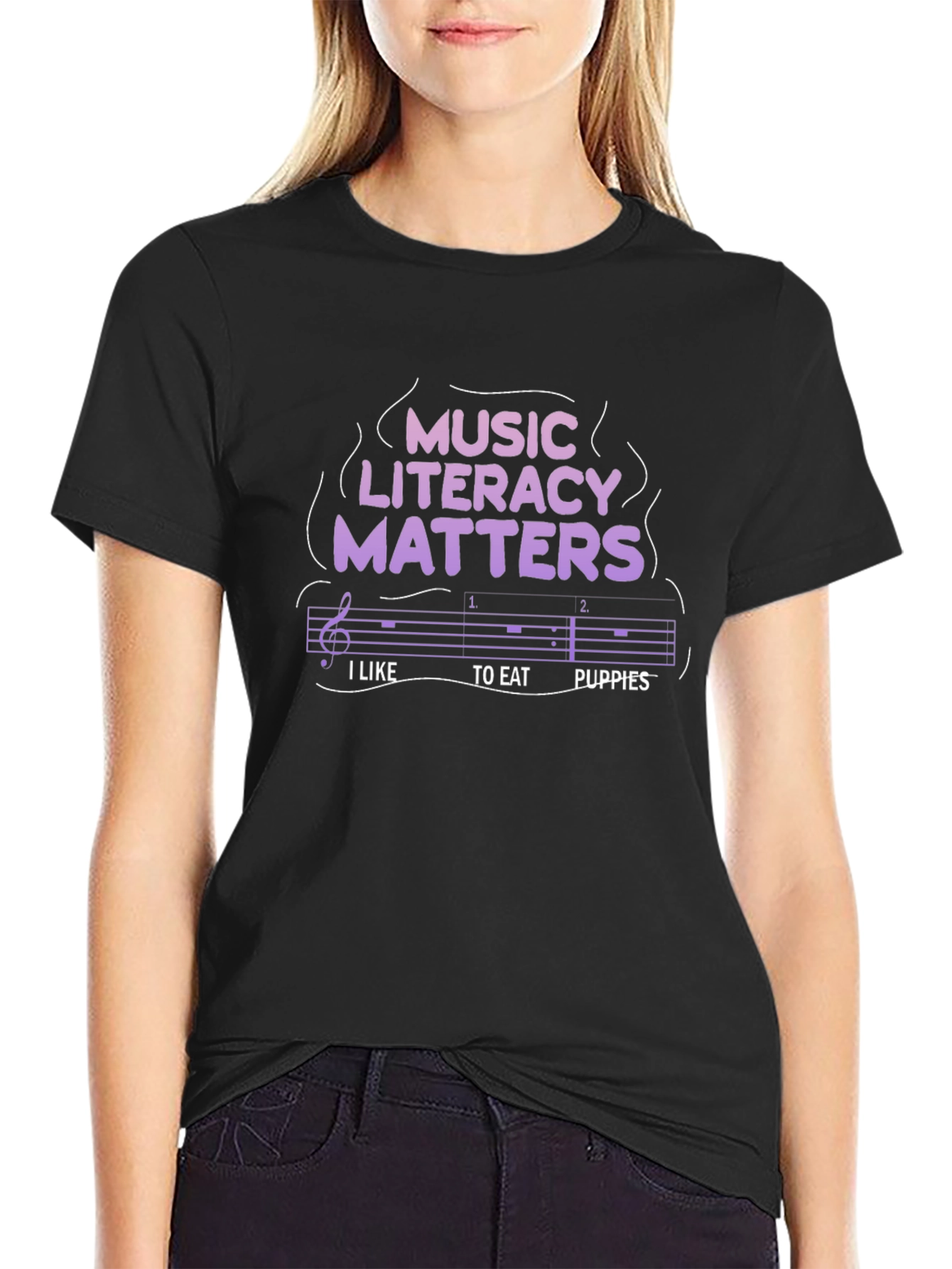 Music Literacy Matters Graphic Tee