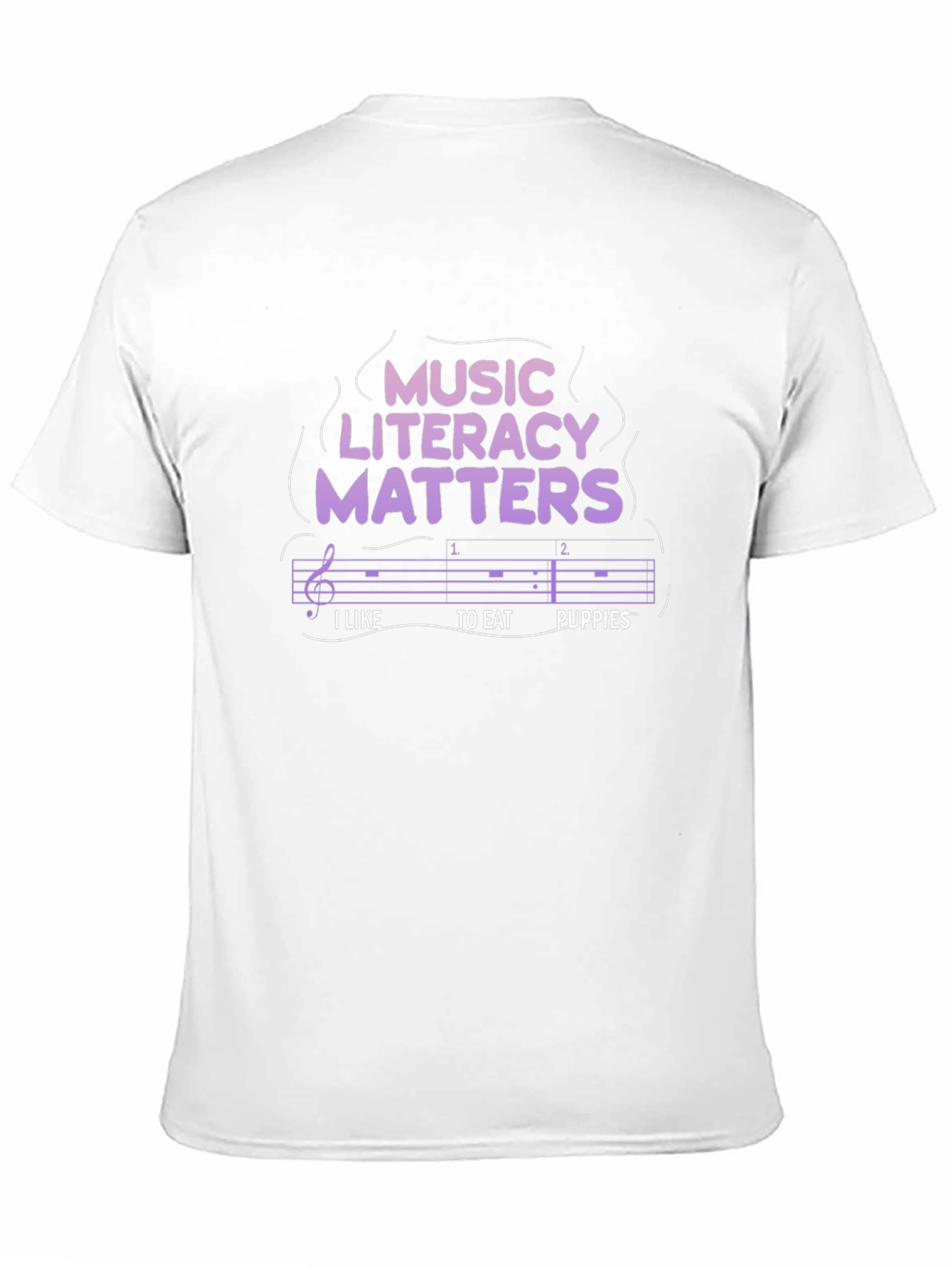 Music Literacy Matters Graphic Tee