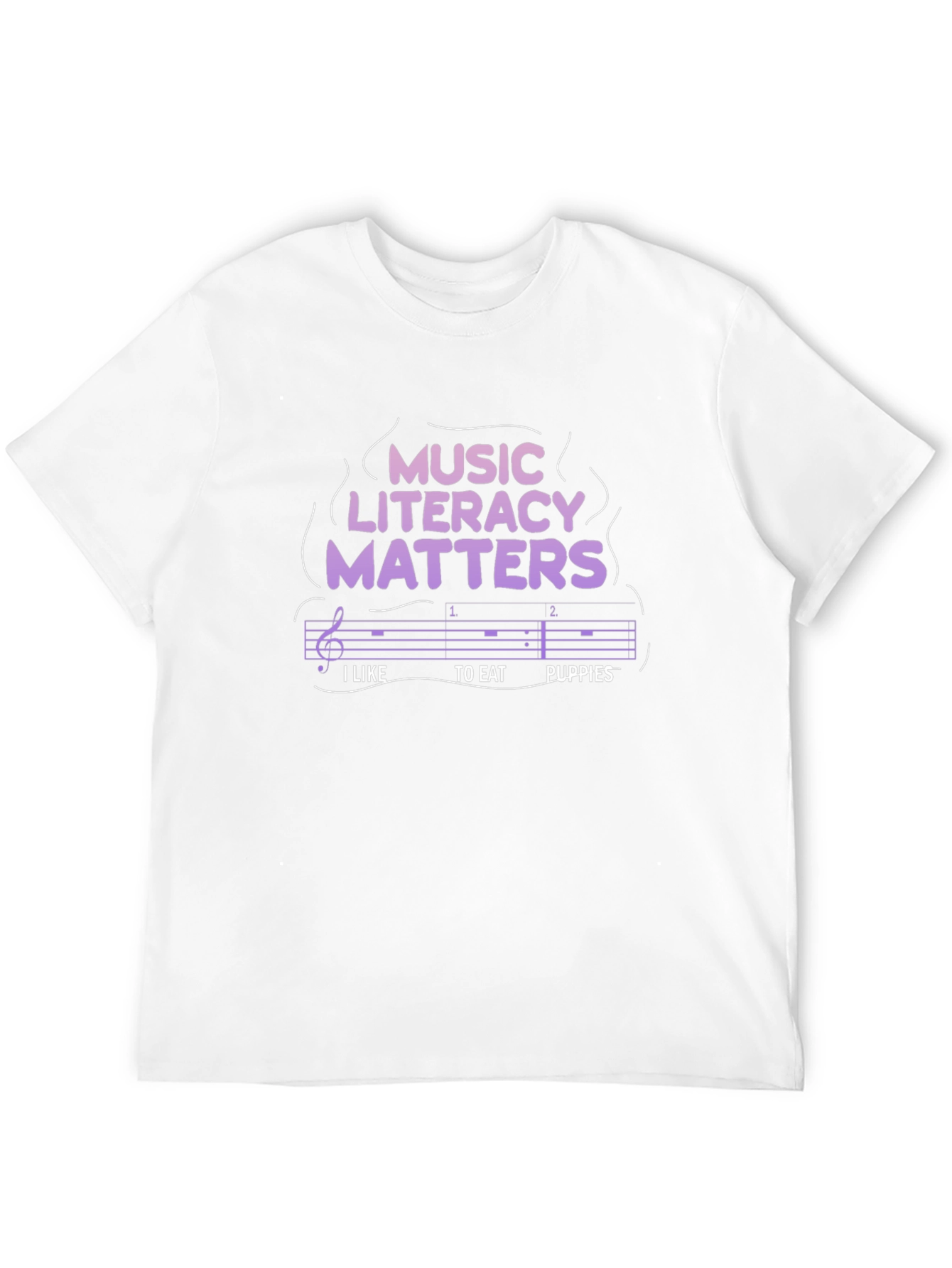 Music Literacy Matters Graphic Tee