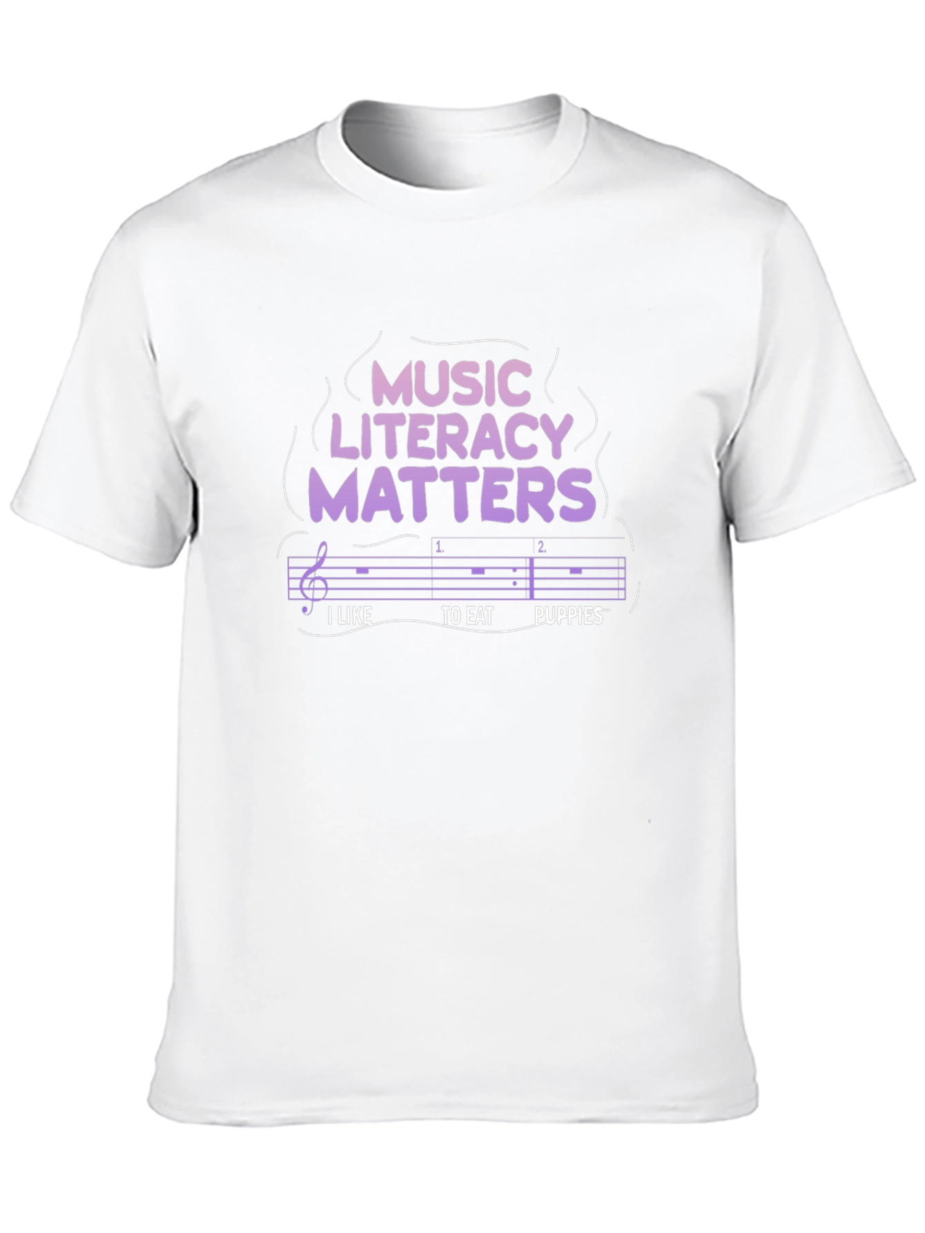 Music Literacy Matters Graphic Tee