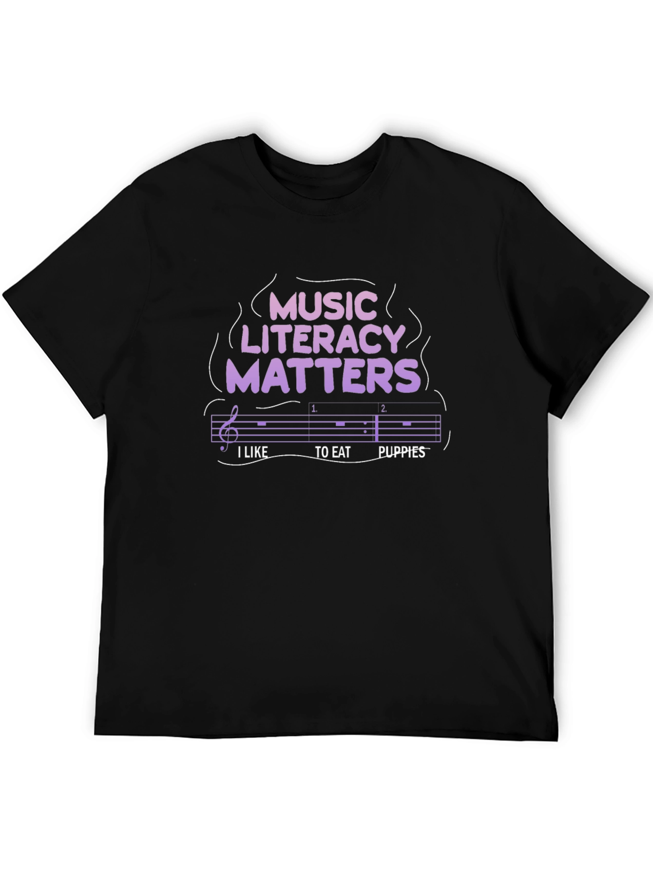 Music Literacy Matters Graphic Tee