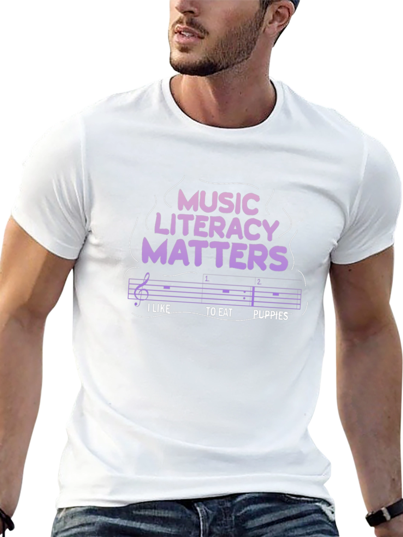 Music Literacy Matters Graphic Tee