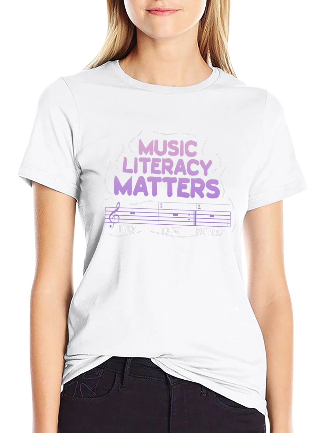 Music Literacy Matters Graphic Tee