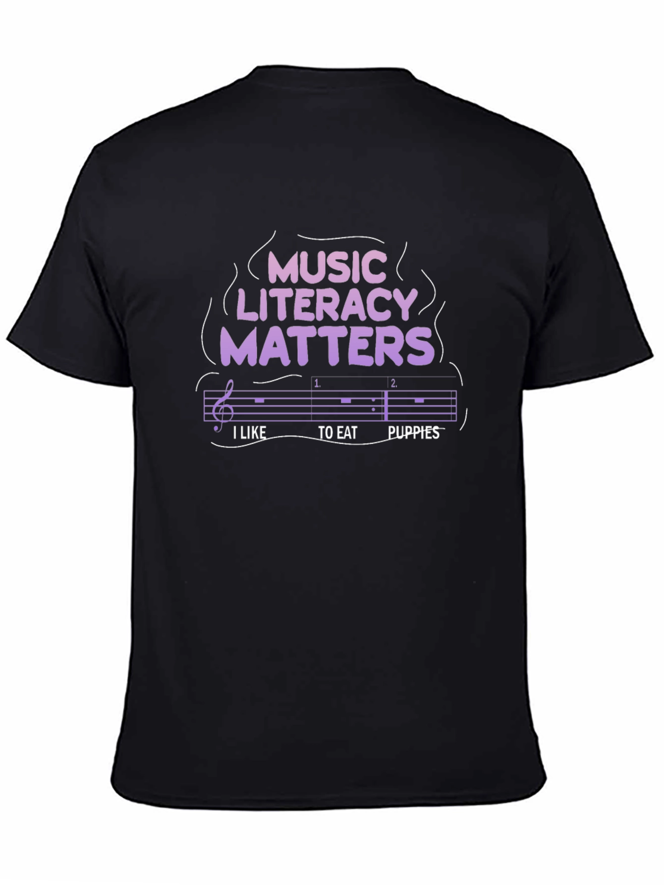 Music Literacy Matters Graphic Tee