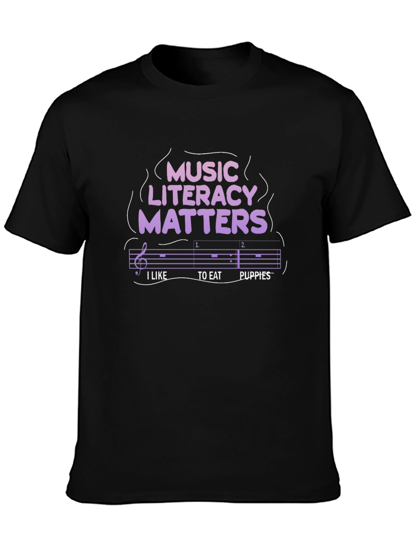 Music Literacy Matters Graphic Tee