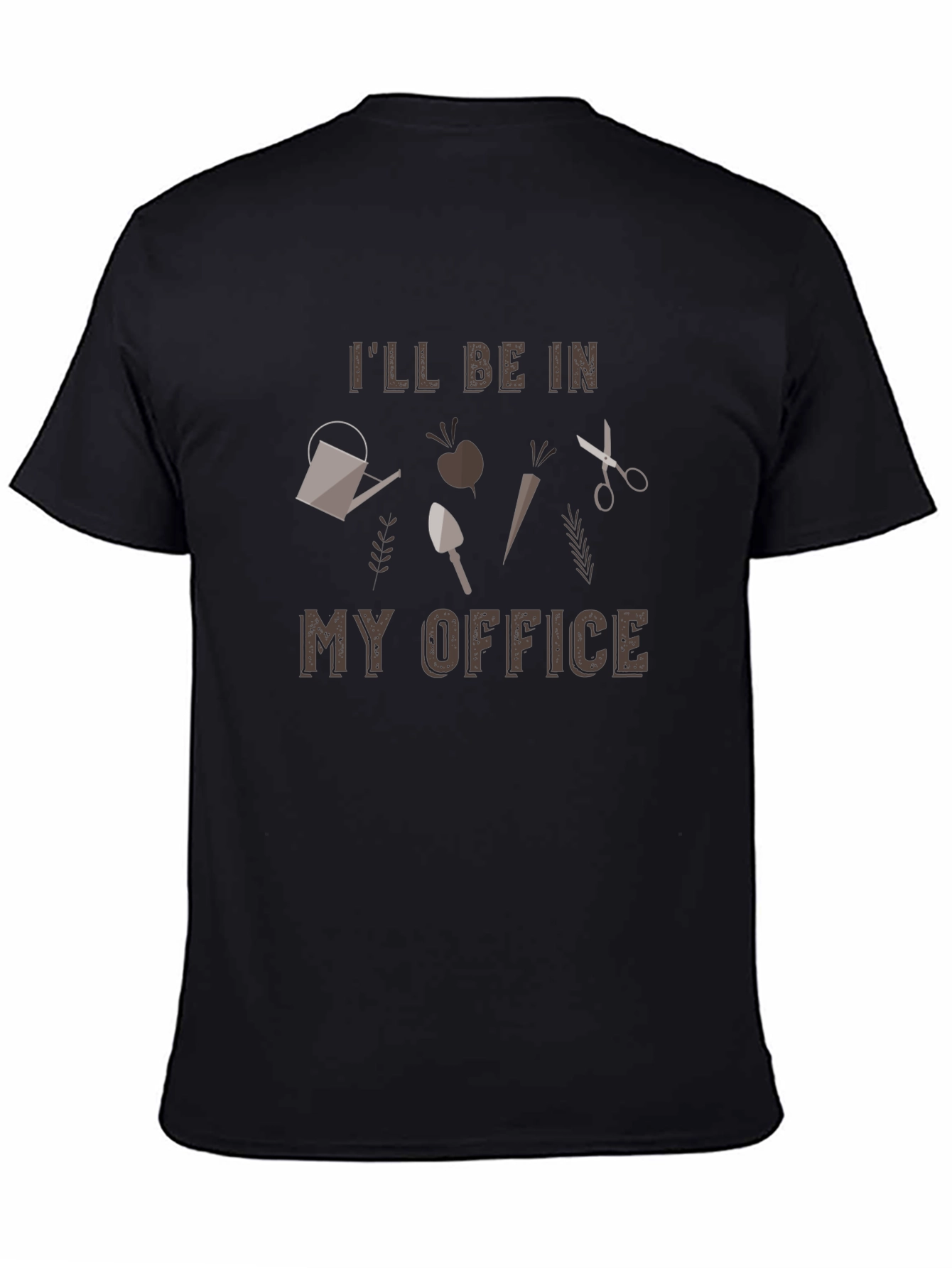 Gardeners Office T-Shirt - Gardening Tools Design