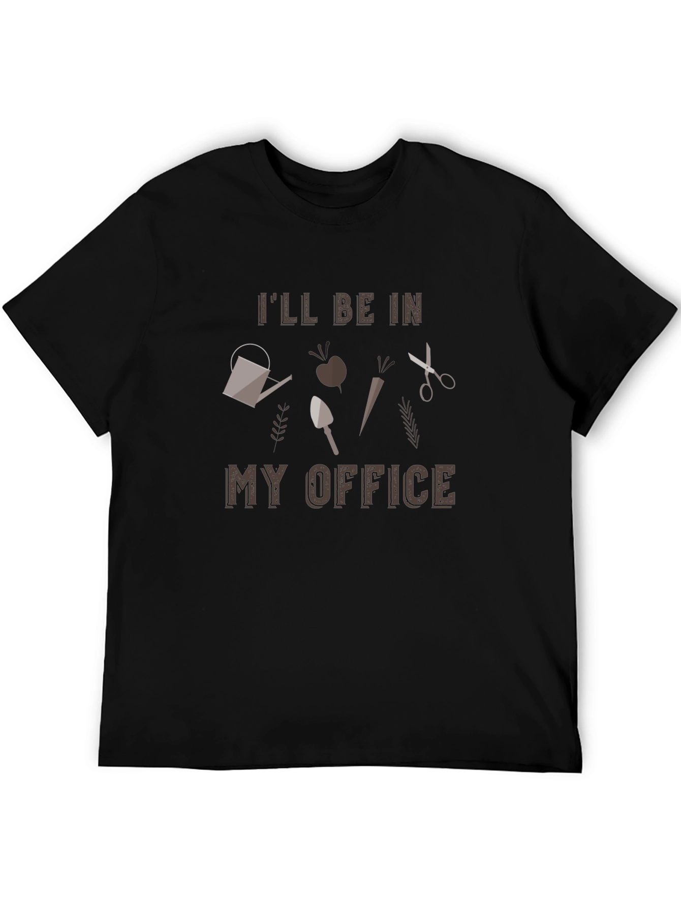 Gardeners Office T-Shirt - Gardening Tools Design