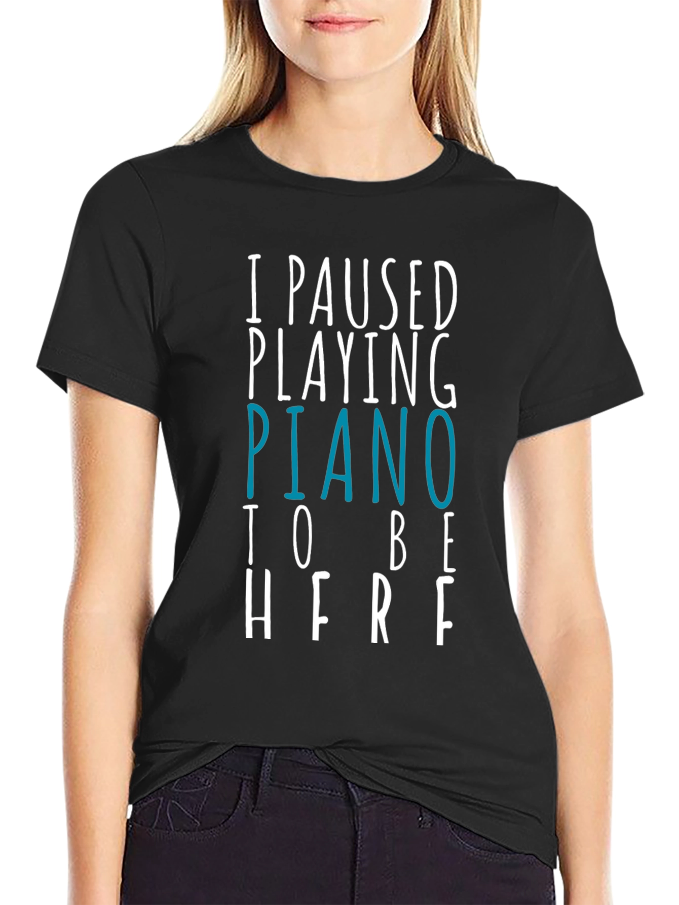 Piano Player Humor T-Shirt