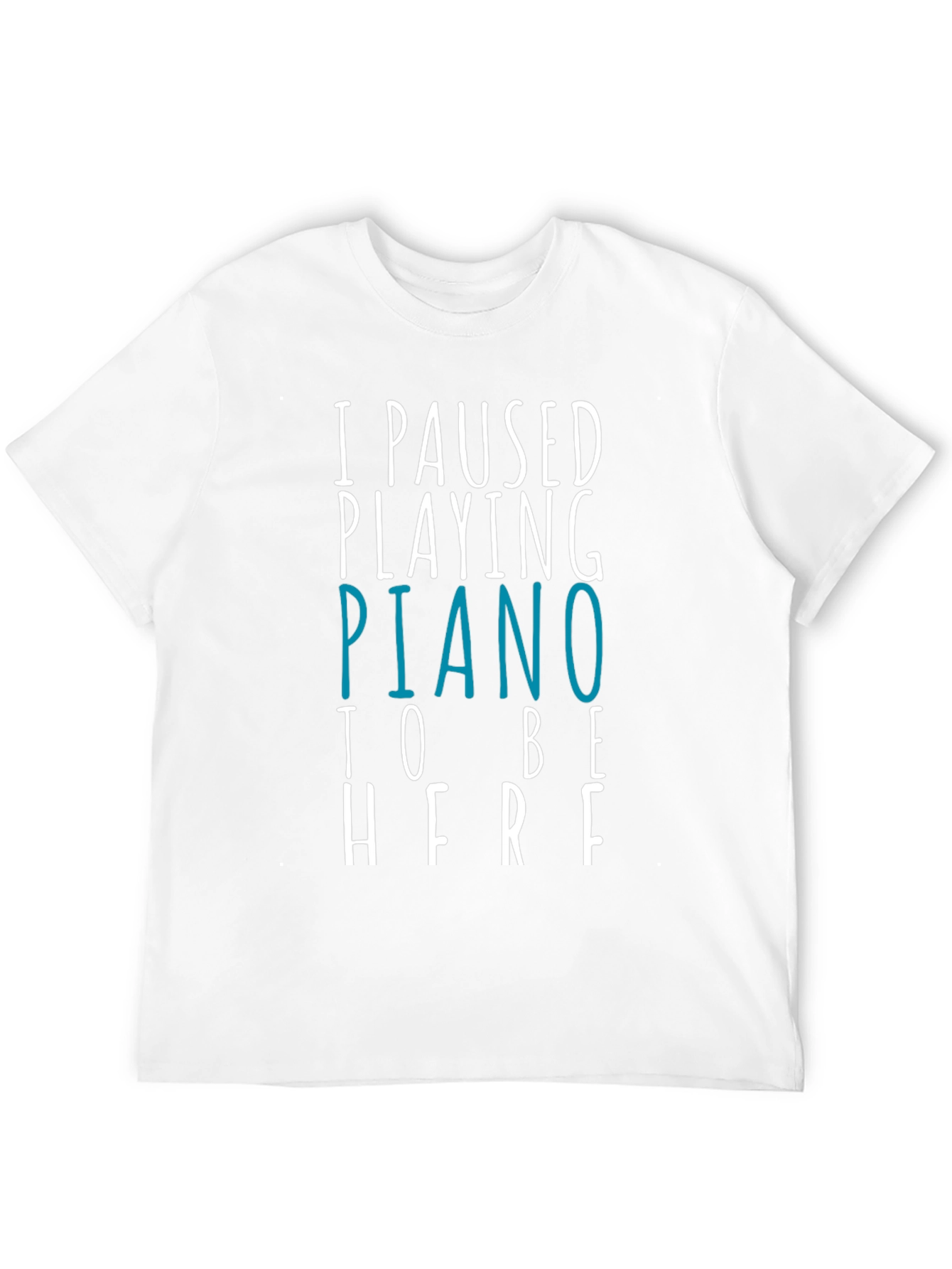 Piano Player Humor T-Shirt