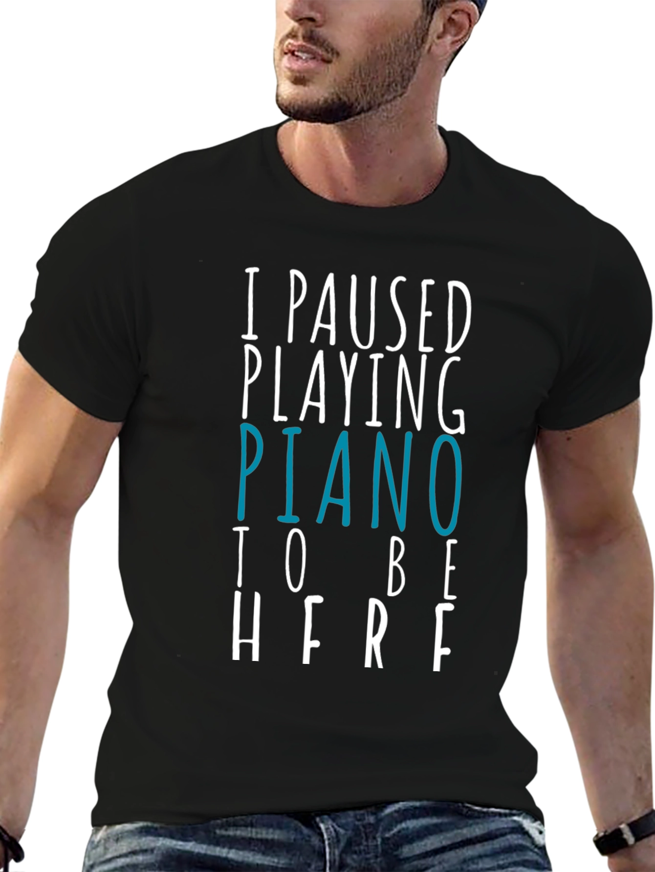 Piano Player Humor T-Shirt