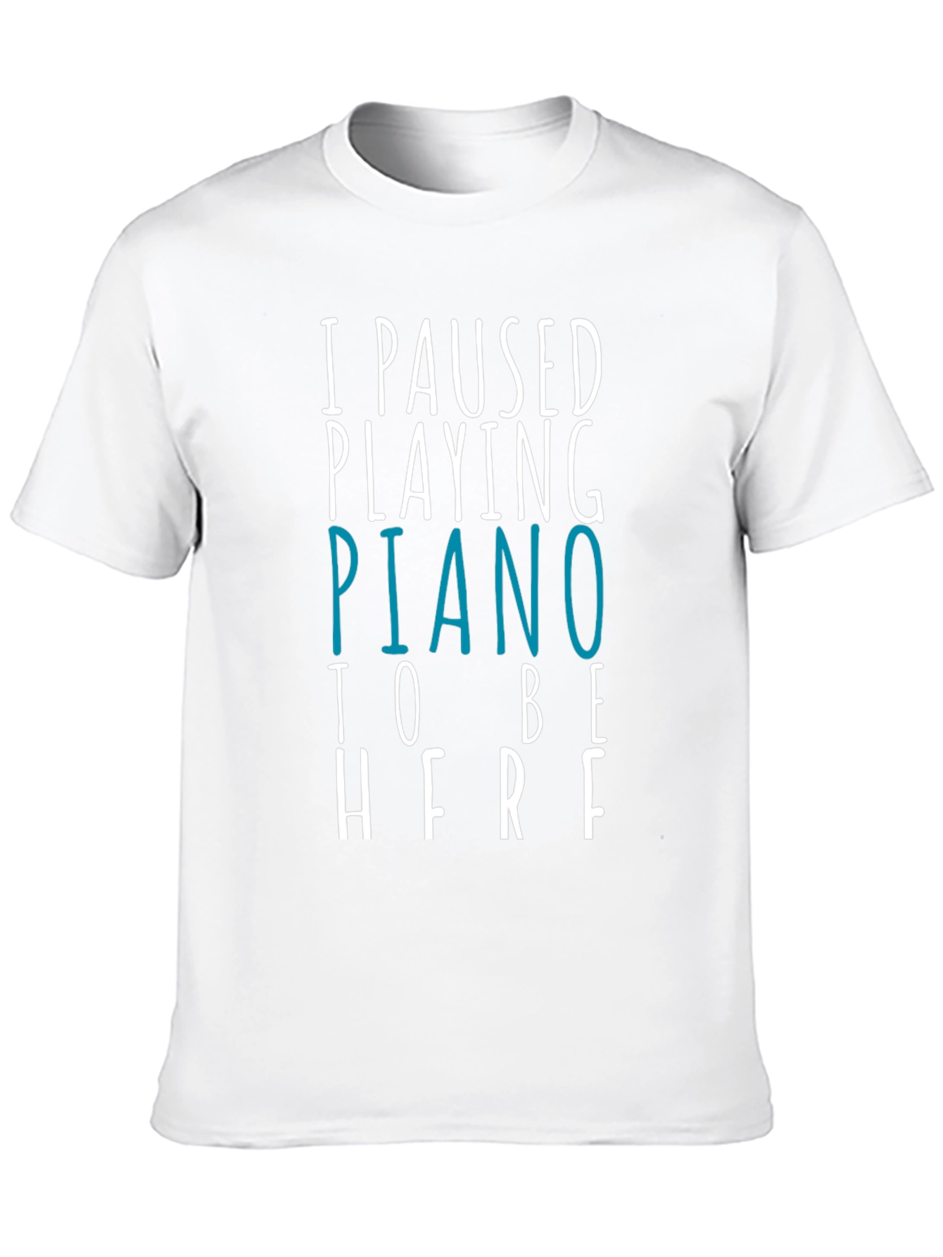 Piano Player Humor T-Shirt