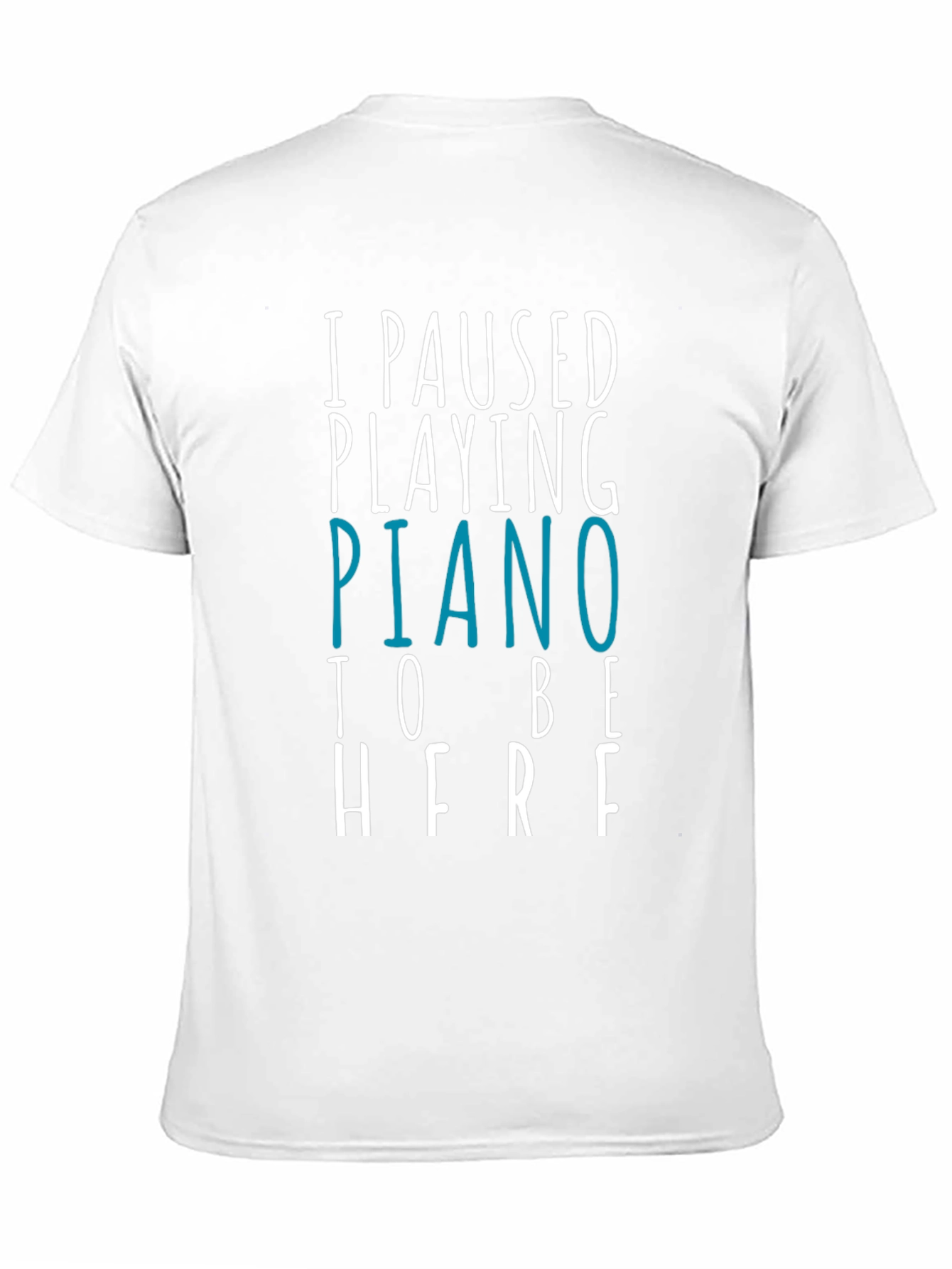 Piano Player Humor T-Shirt