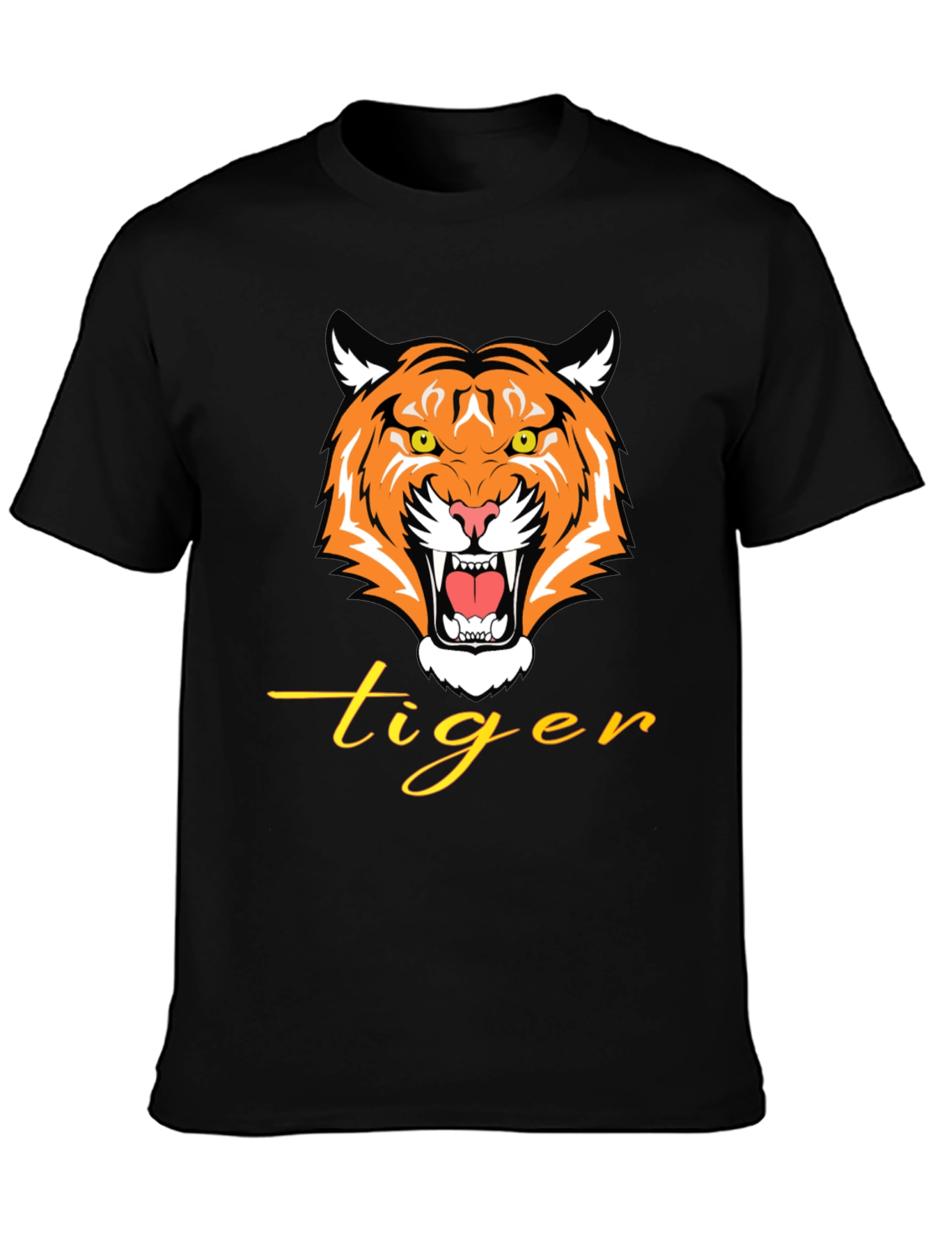 Bold Tiger Graphic Tee - Roar in Style!