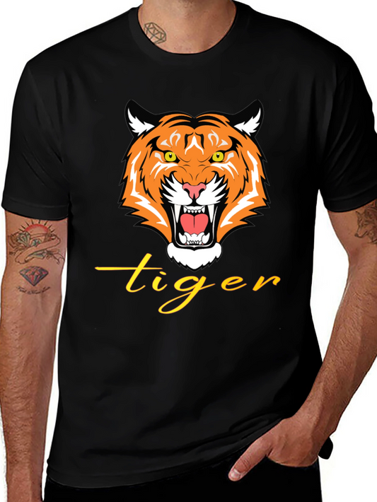 Bold Tiger Graphic Tee - Roar in Style!