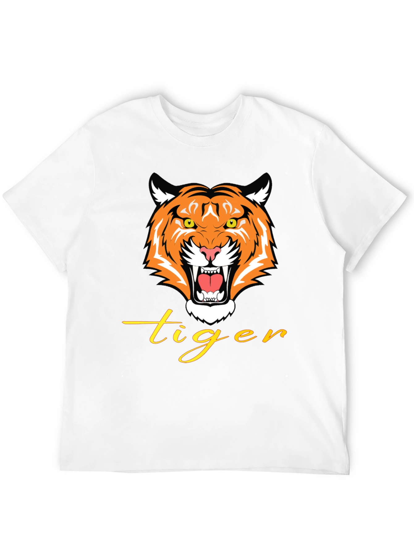 Bold Tiger Graphic Tee - Roar in Style!