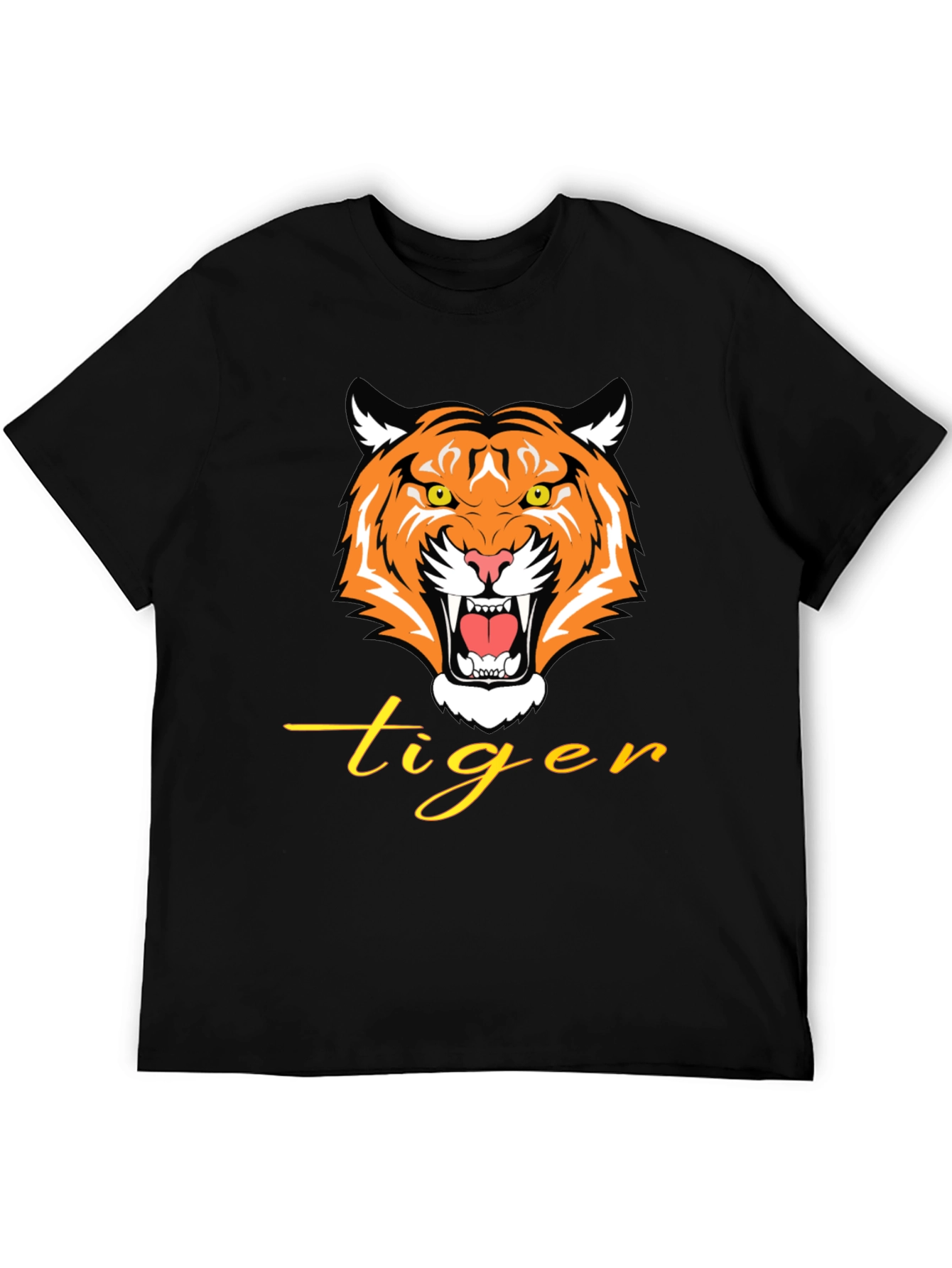 Bold Tiger Graphic Tee - Roar in Style!