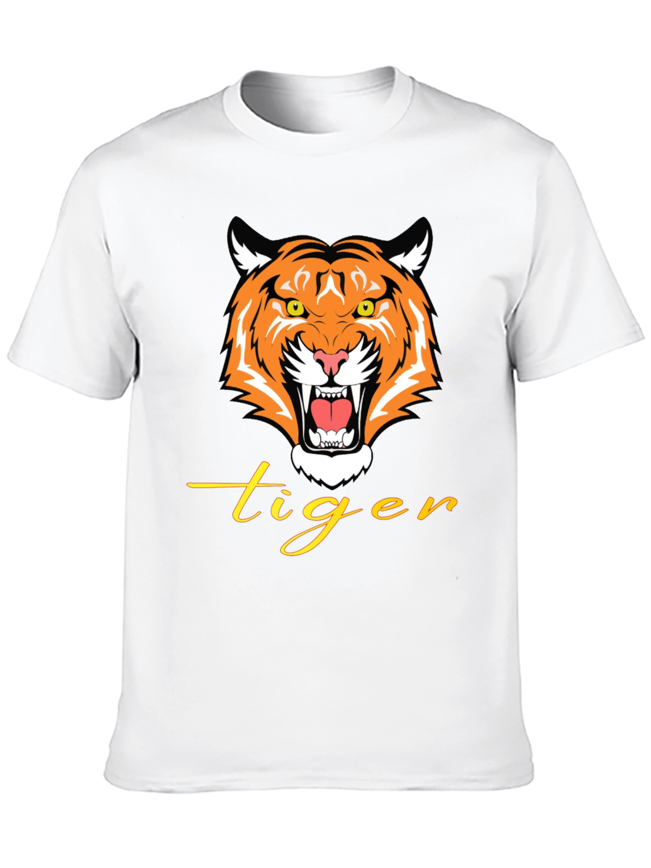 Bold Tiger Graphic Tee - Roar in Style!
