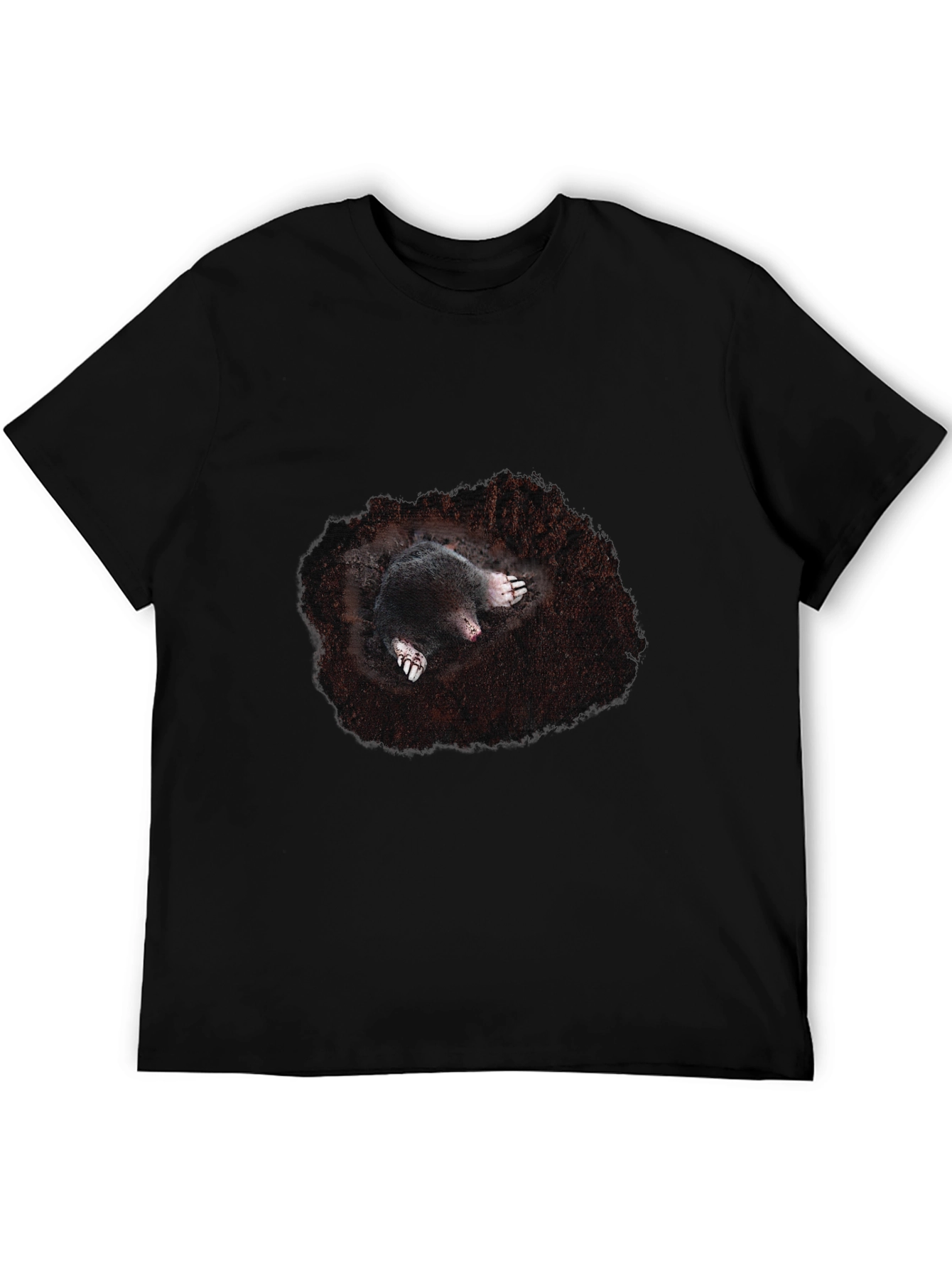 Mole Burrow T-Shirt - Unique Animal Tee