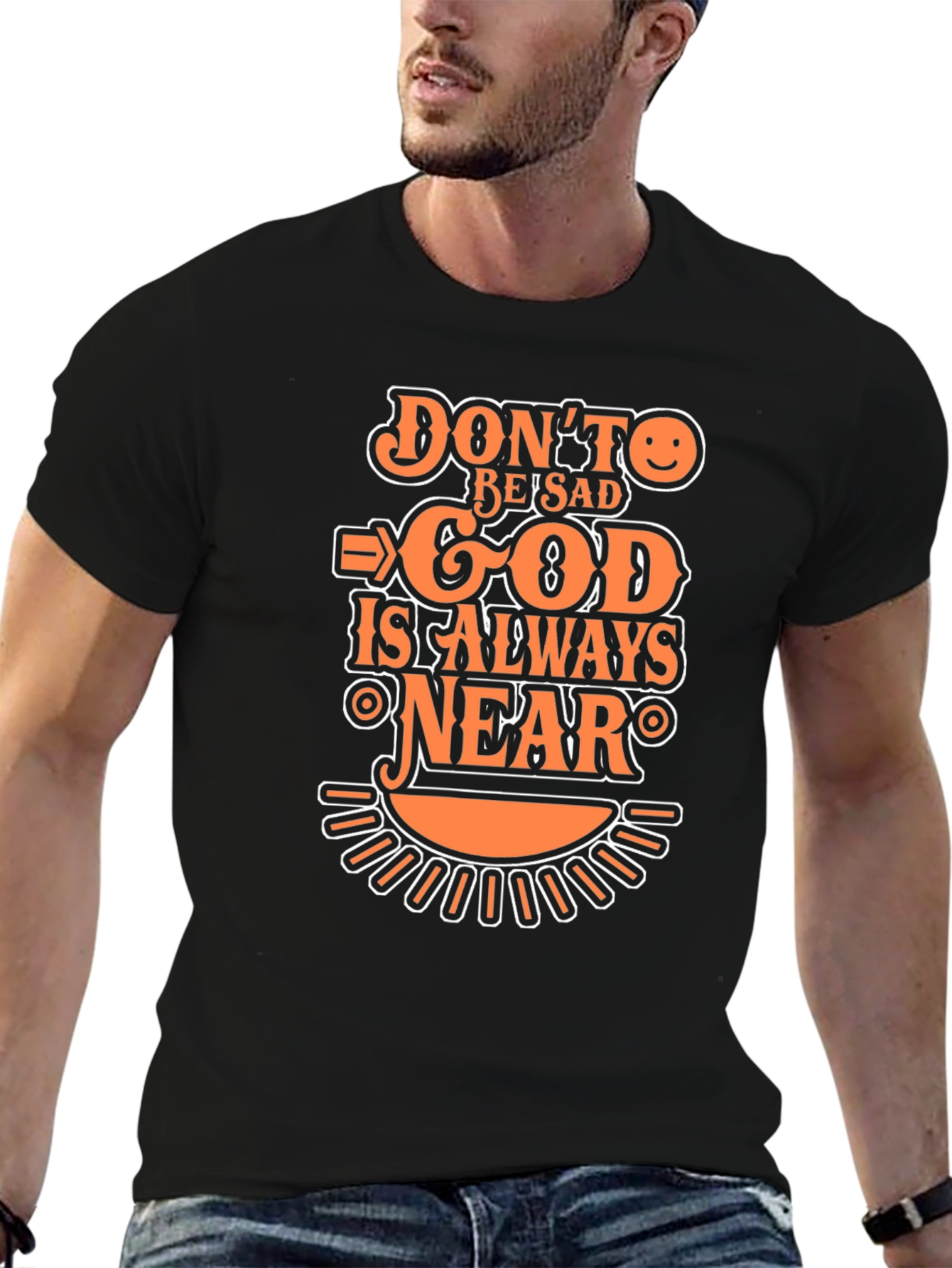 God is Always Near Graphic Tee