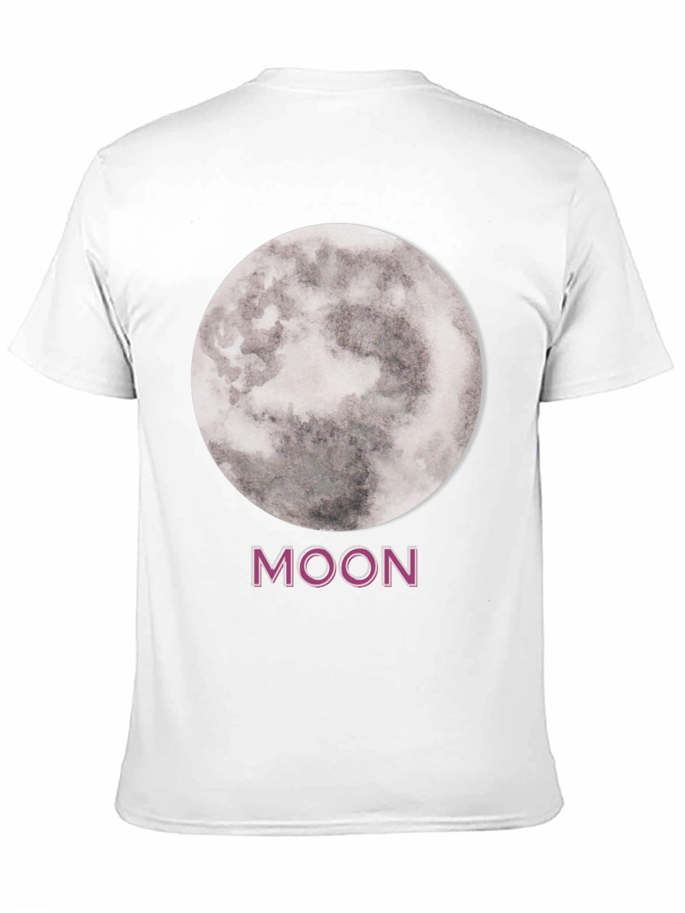 Lunar Moon Graphic Tee - Stylish Space T-Shirt