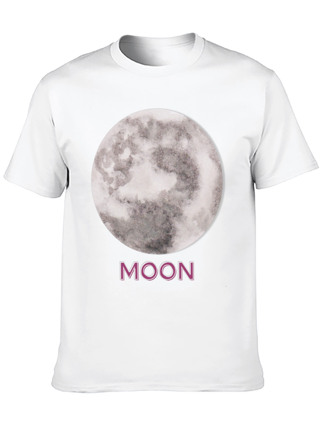 Lunar Moon Graphic Tee - Stylish Space T-Shirt