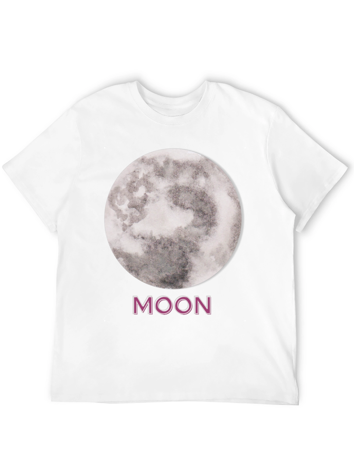Lunar Moon Graphic Tee - Stylish Space T-Shirt