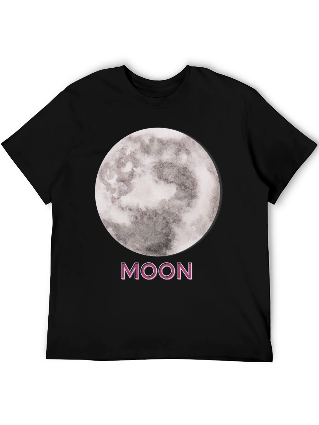 Lunar Moon Graphic Tee - Stylish Space T-Shirt