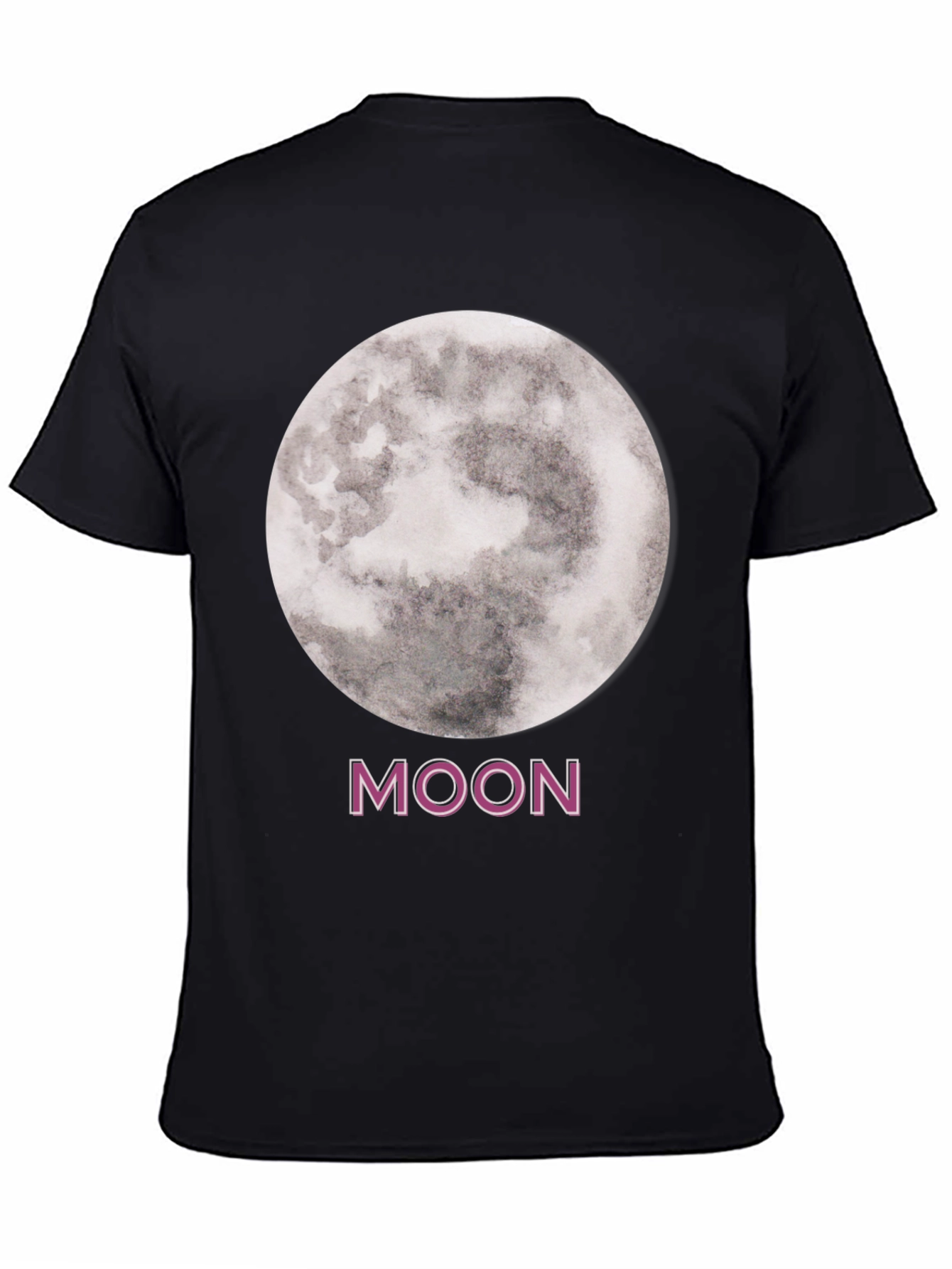 Lunar Moon Graphic Tee - Stylish Space T-Shirt