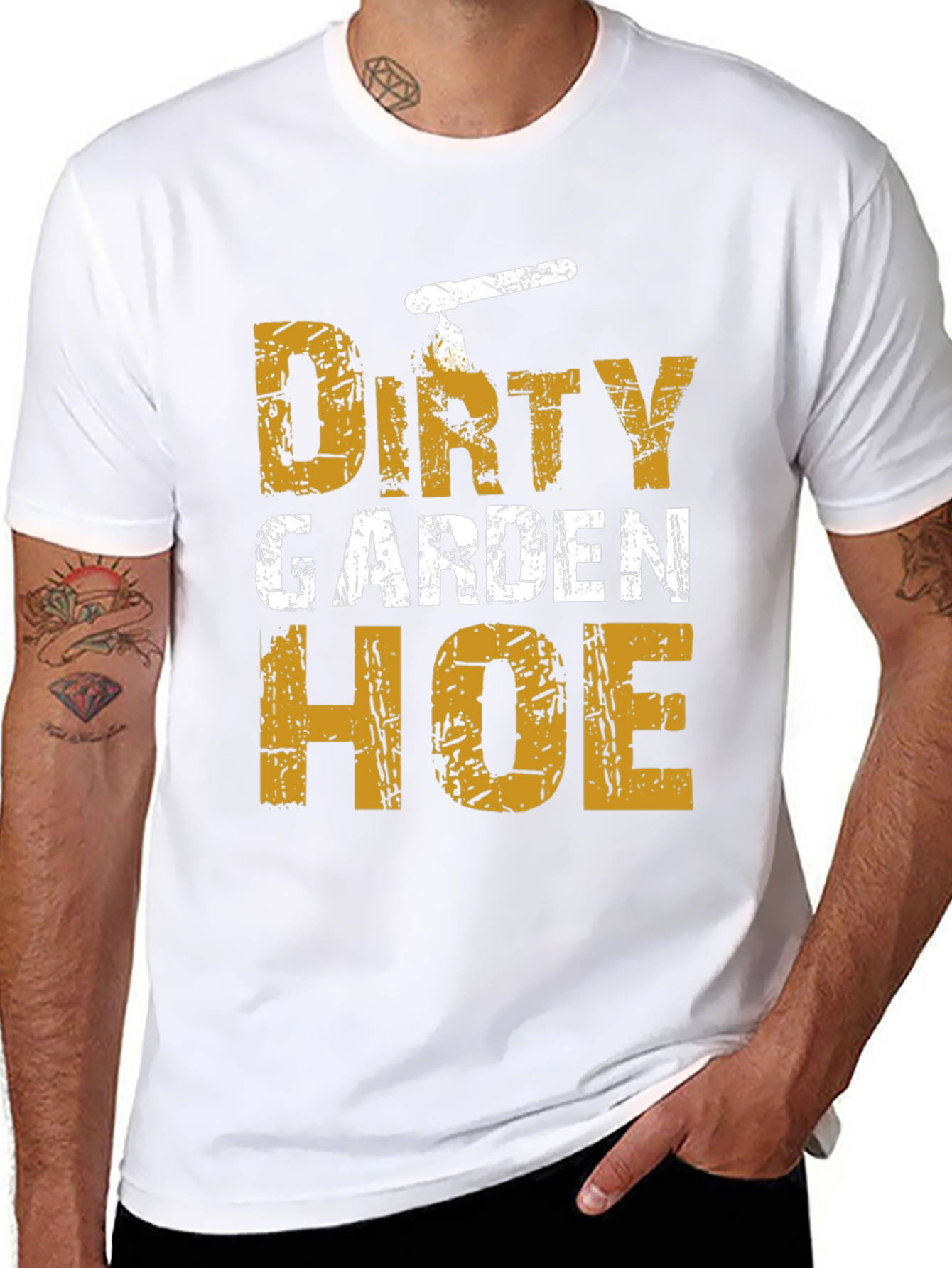 Dirty Garden Hoe T-Shirt - Funny Gardening Tee
