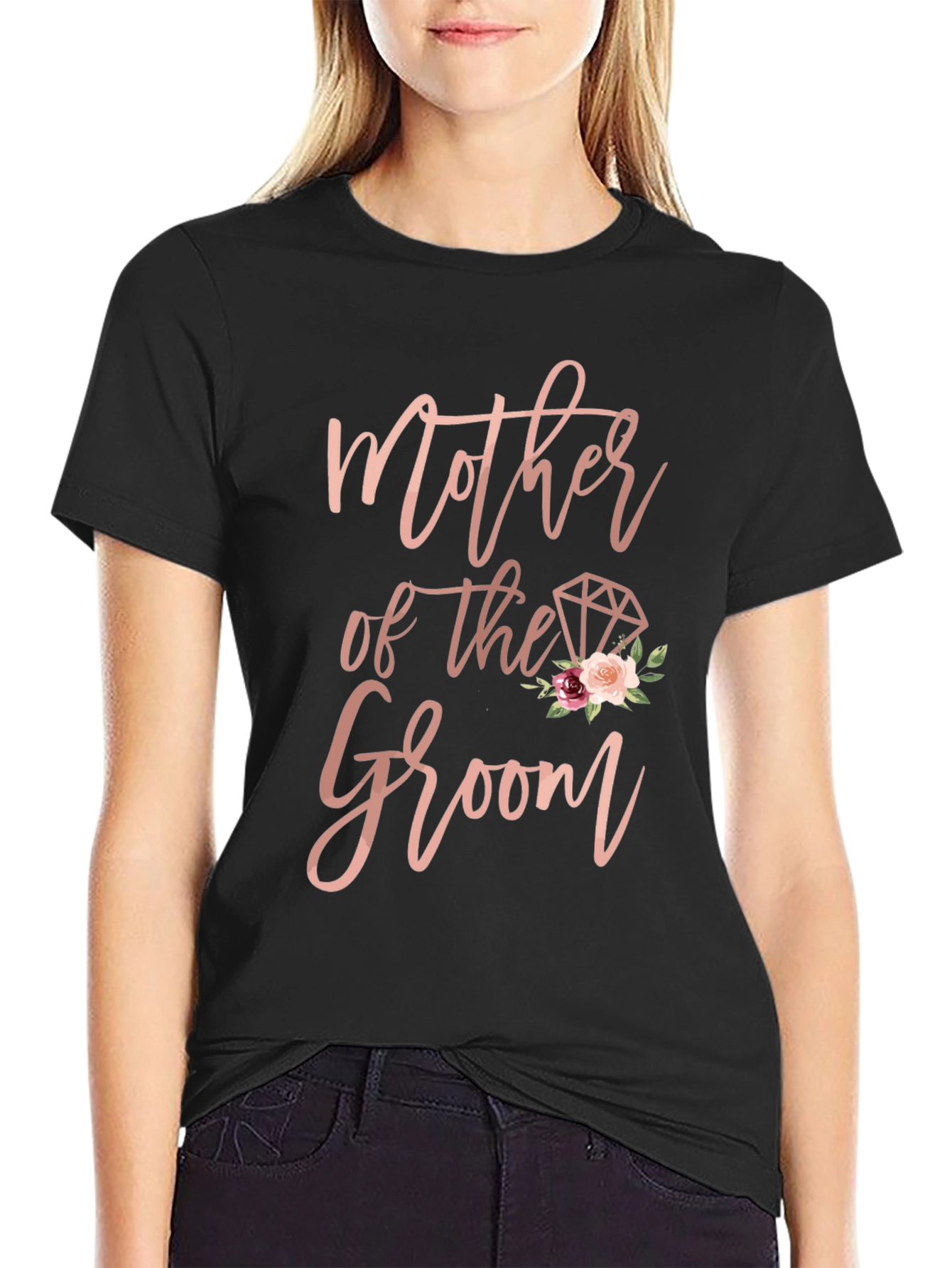 Mother of the Groom Floral Tee