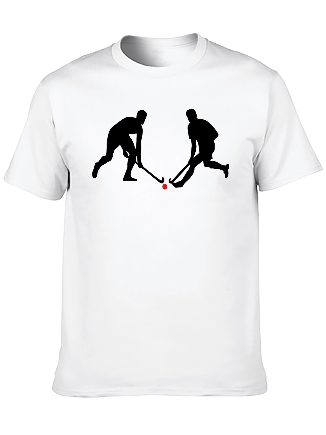 Hockey Players Black T-Shirt