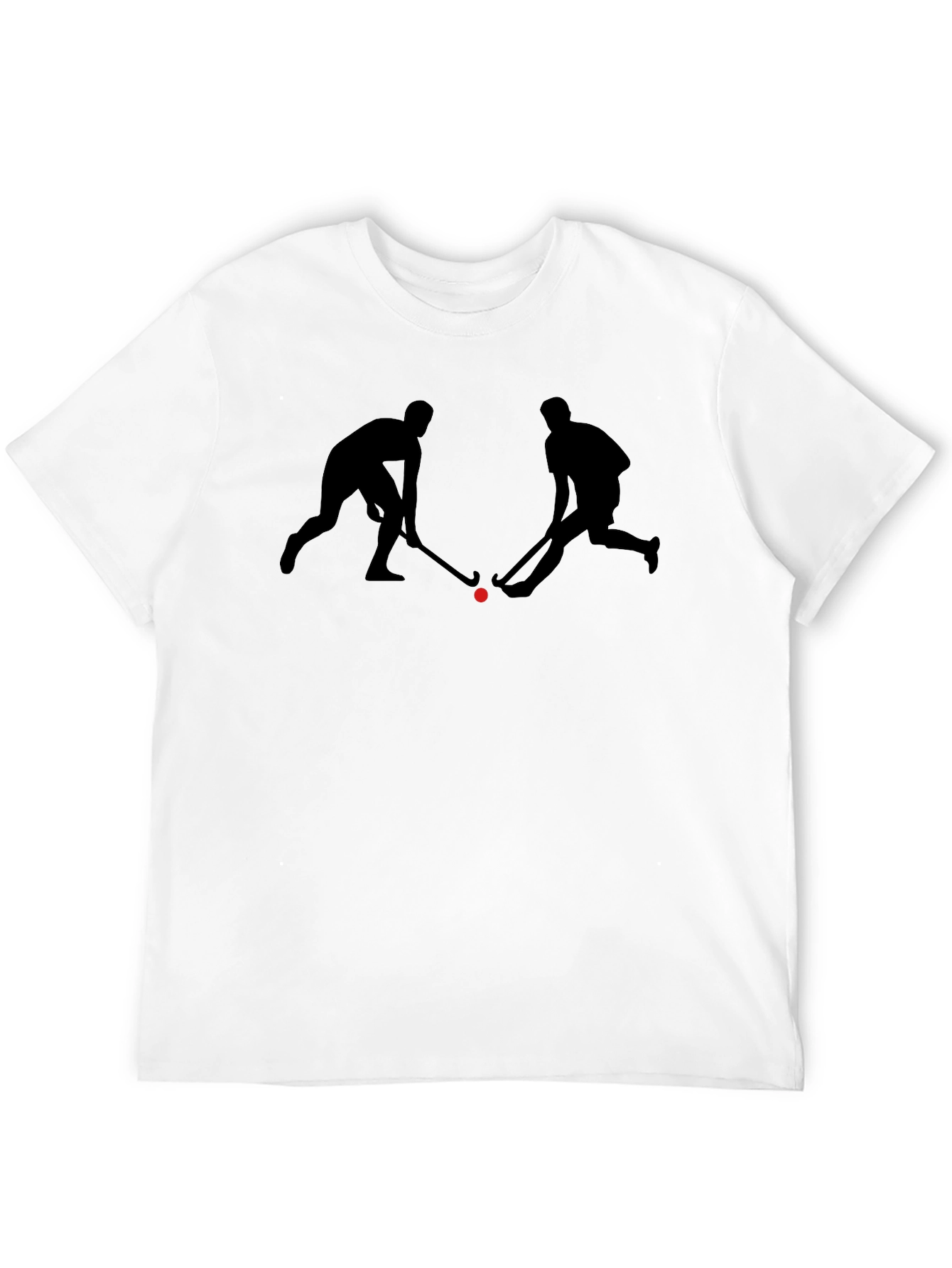 Hockey Players Black T-Shirt