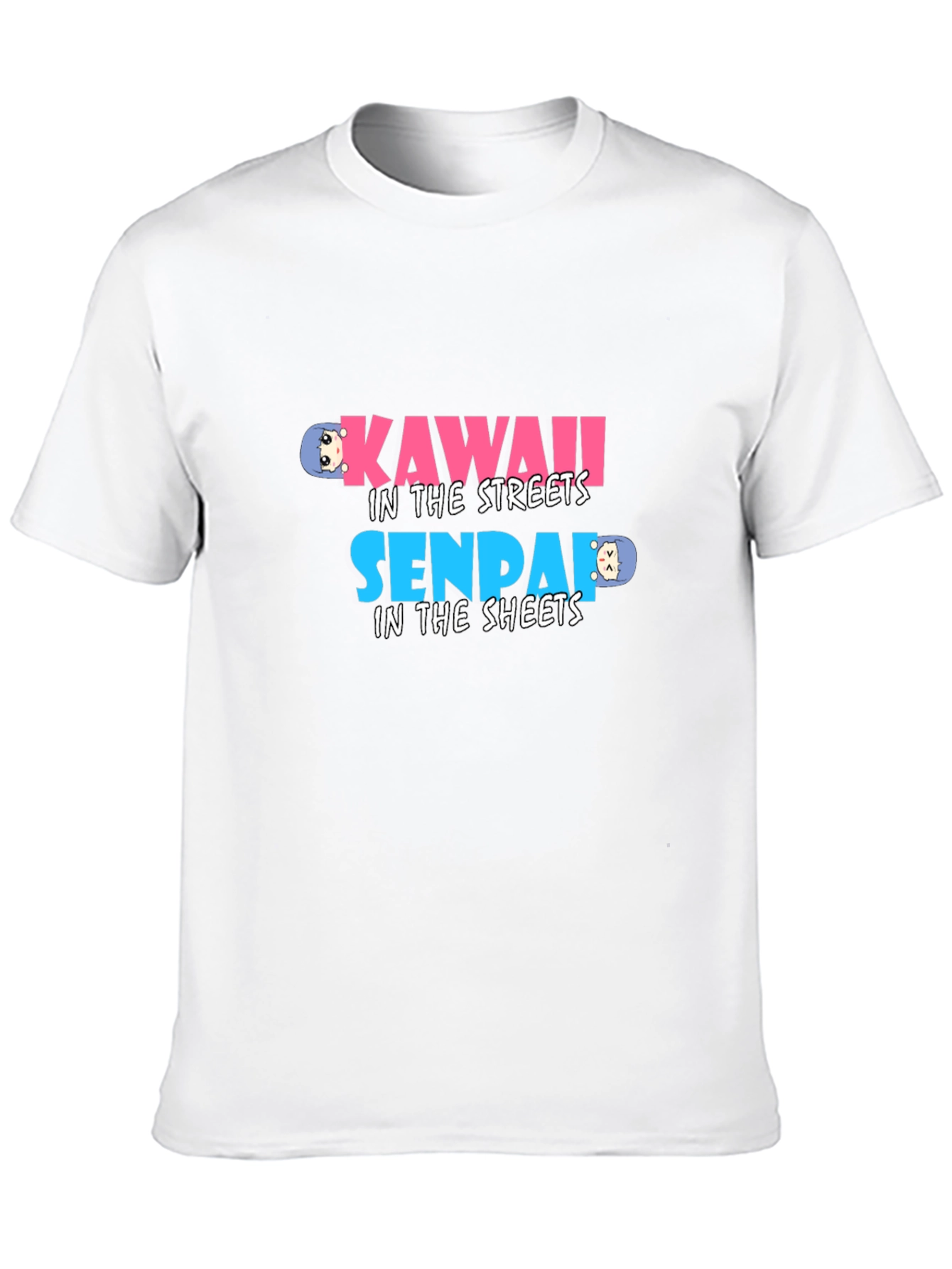 Kawaii Senpai Graphic Tee - Anime Inspired