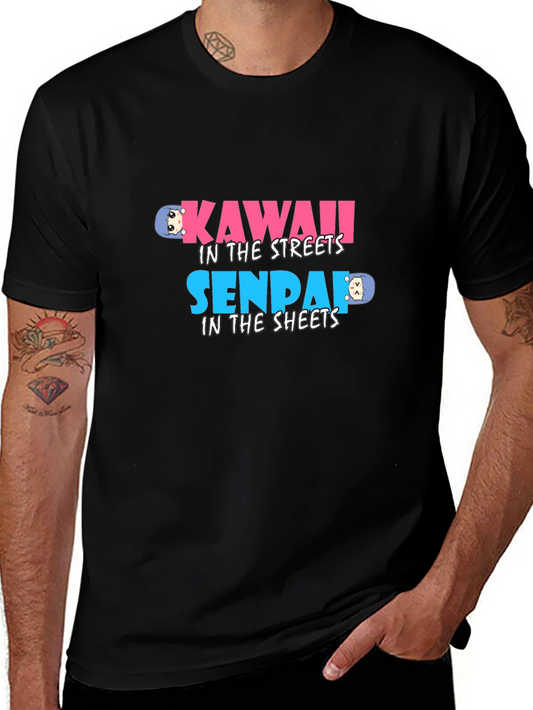 Kawaii Senpai Graphic Tee - Anime Inspired