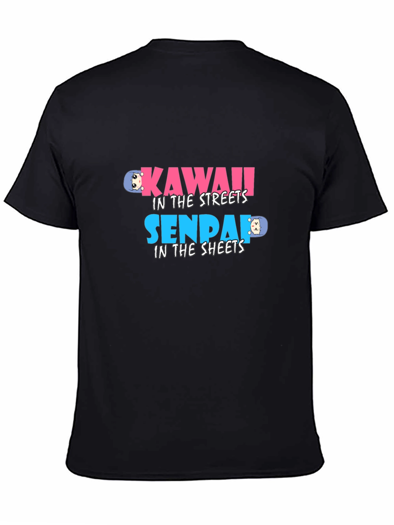 Kawaii Senpai Graphic Tee - Anime Inspired