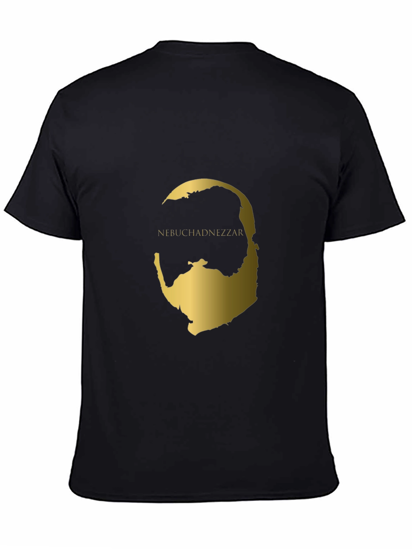 Nebuchadnezzar Gold Graphic Black T-Shirt