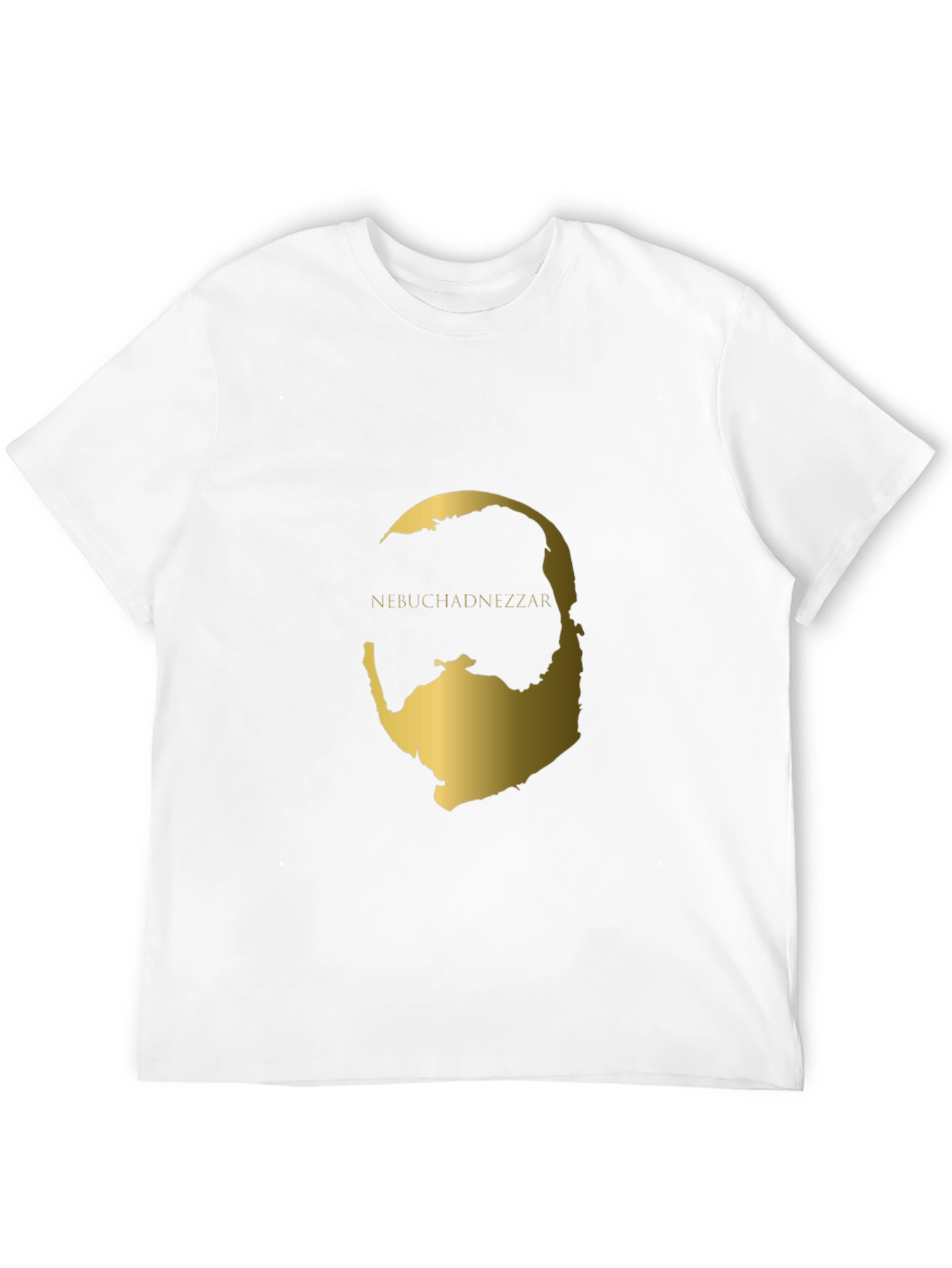 Nebuchadnezzar Gold Graphic Black T-Shirt
