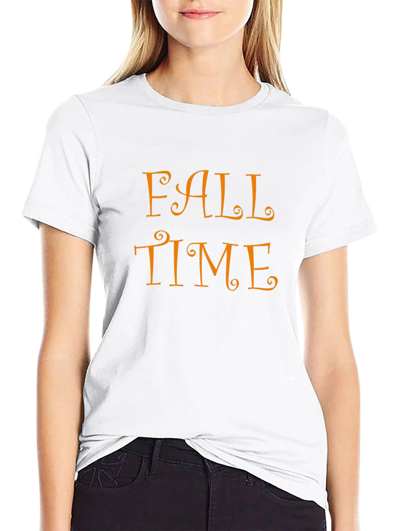 Fall Time Graphic T-Shirt -  Autumn Season Tee