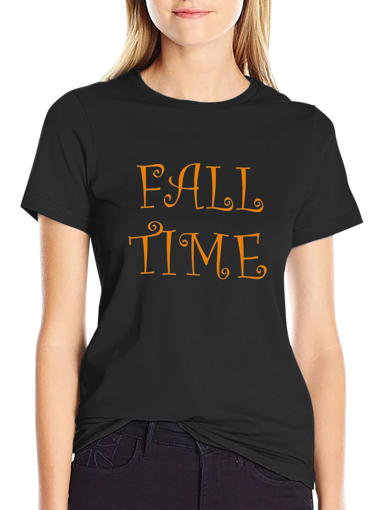Fall Time Graphic T-Shirt -  Autumn Season Tee