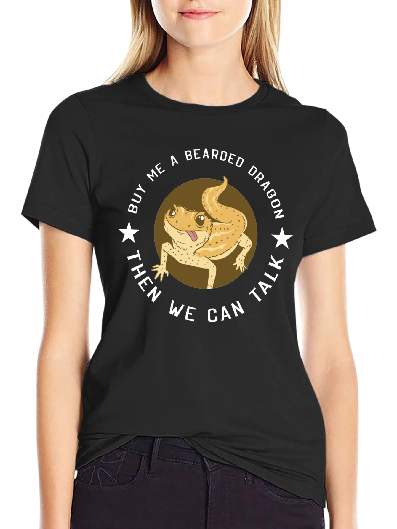 Bearded Dragon Graphic T-Shirt - Buy Me One!