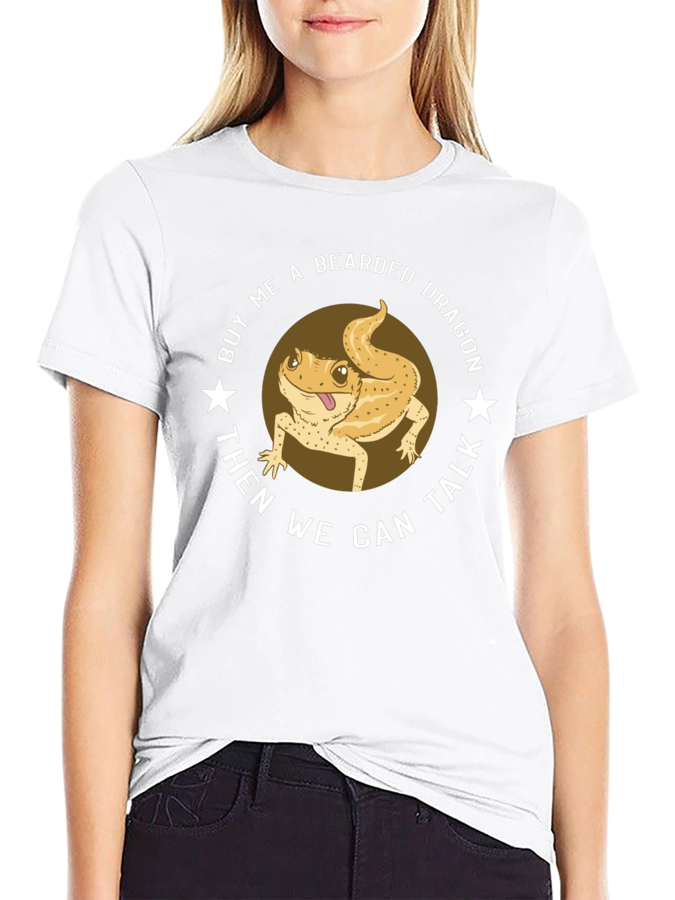 Bearded Dragon Graphic T-Shirt - Buy Me One!