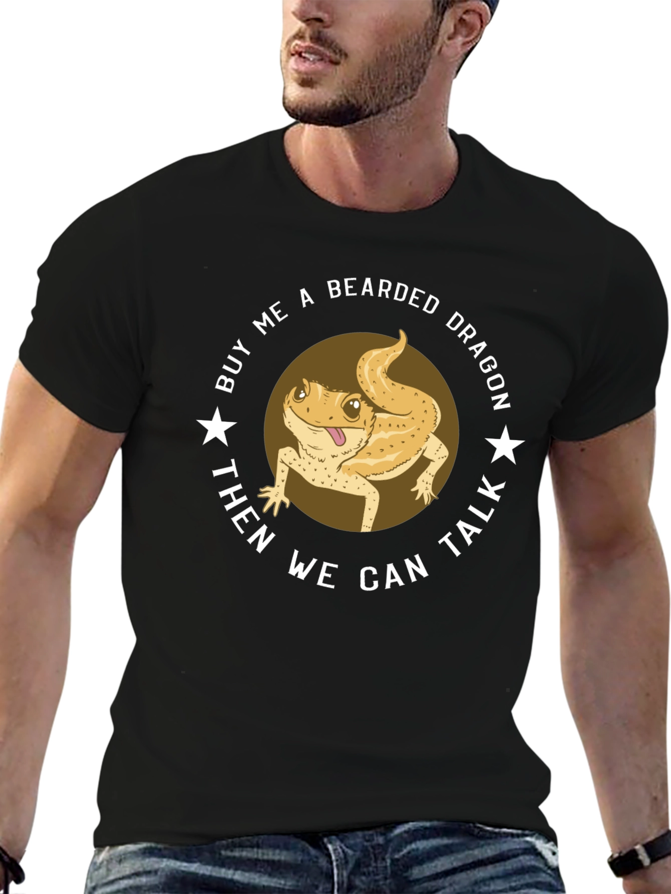 Bearded Dragon Graphic T-Shirt - Buy Me One!