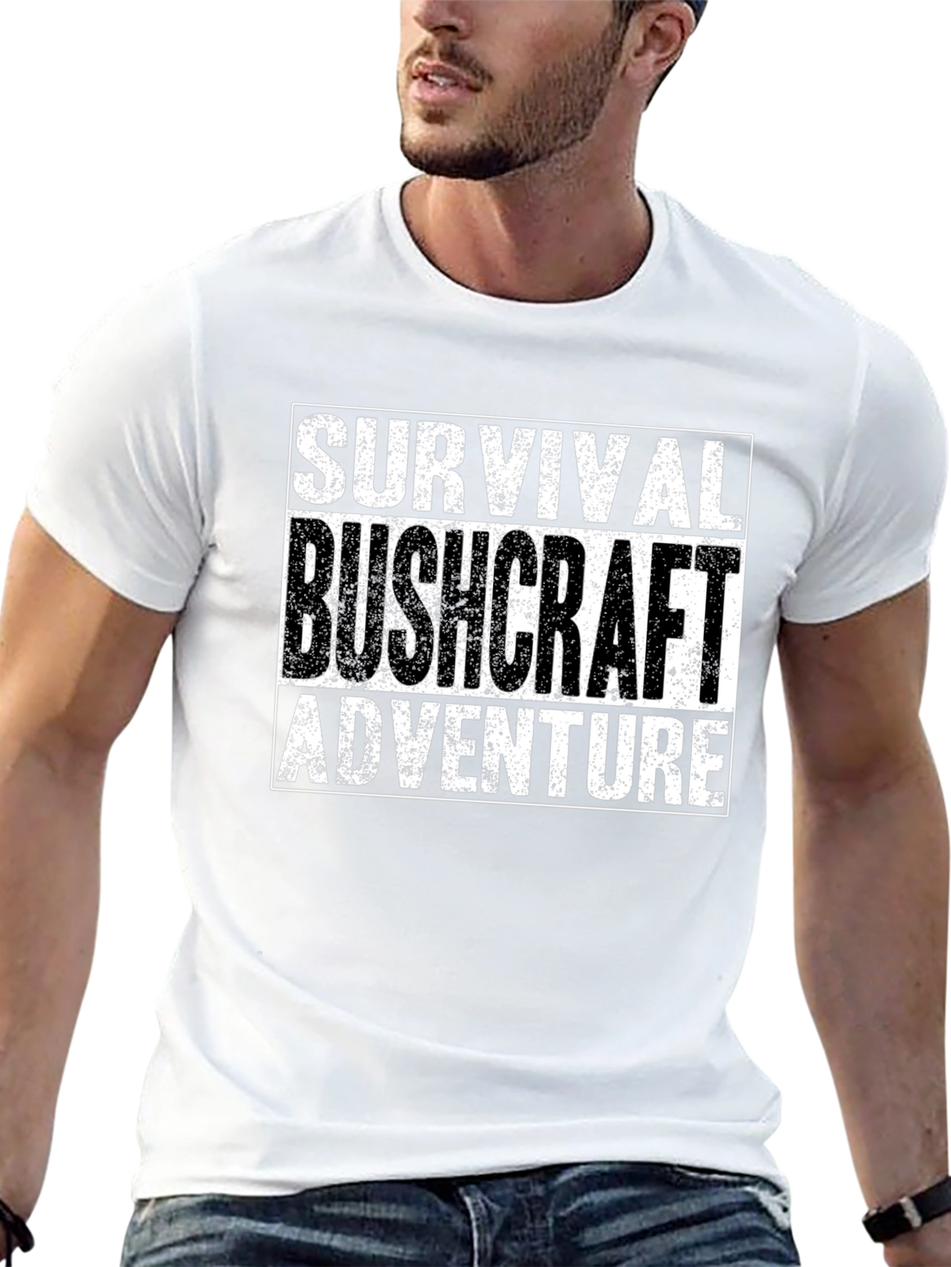 Survival Bushcraft Adventure Graphic Tee