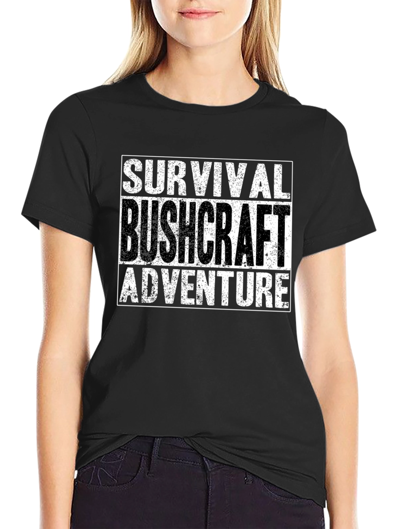 Survival Bushcraft Adventure Graphic Tee