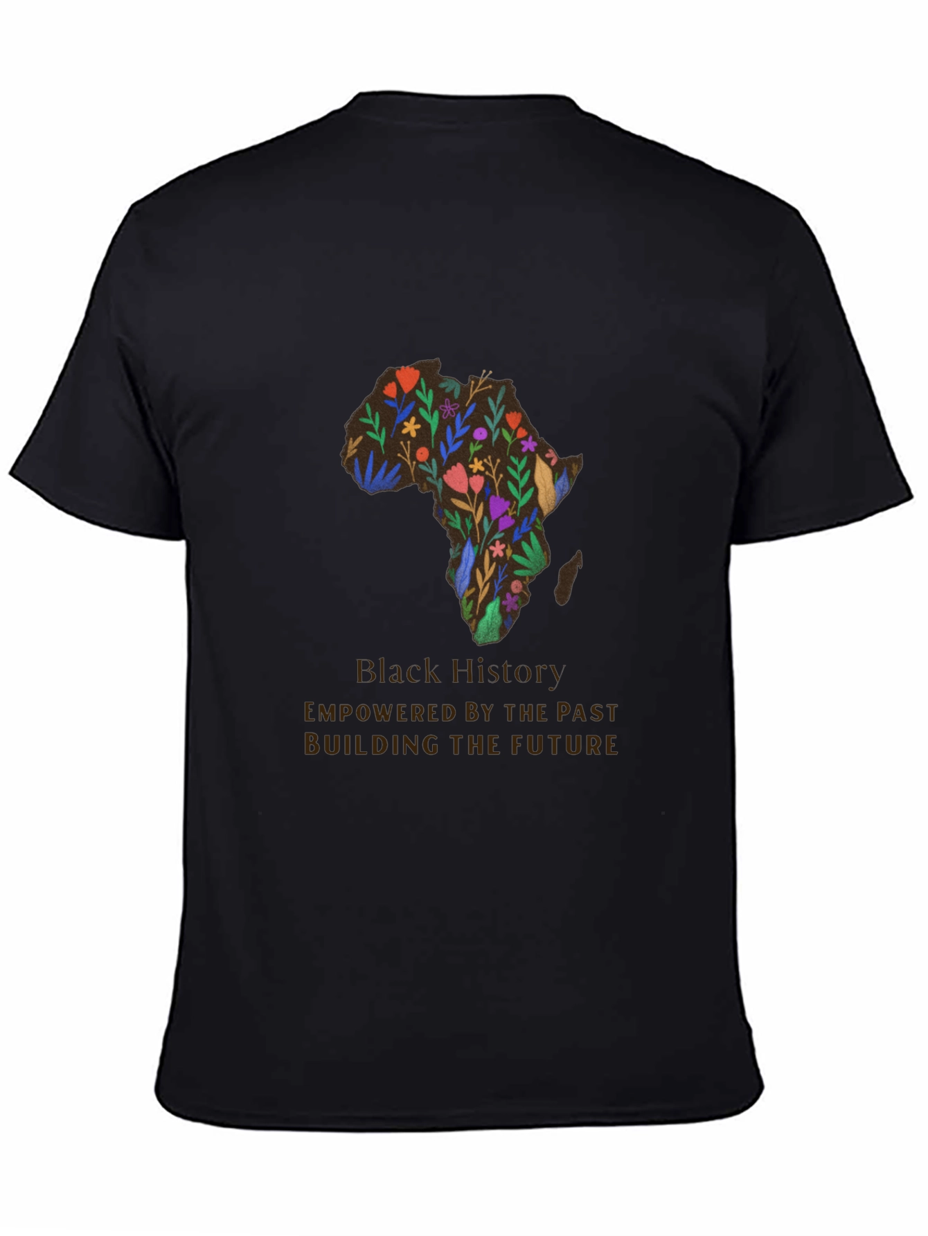 Black History Floral Africa T-Shirt